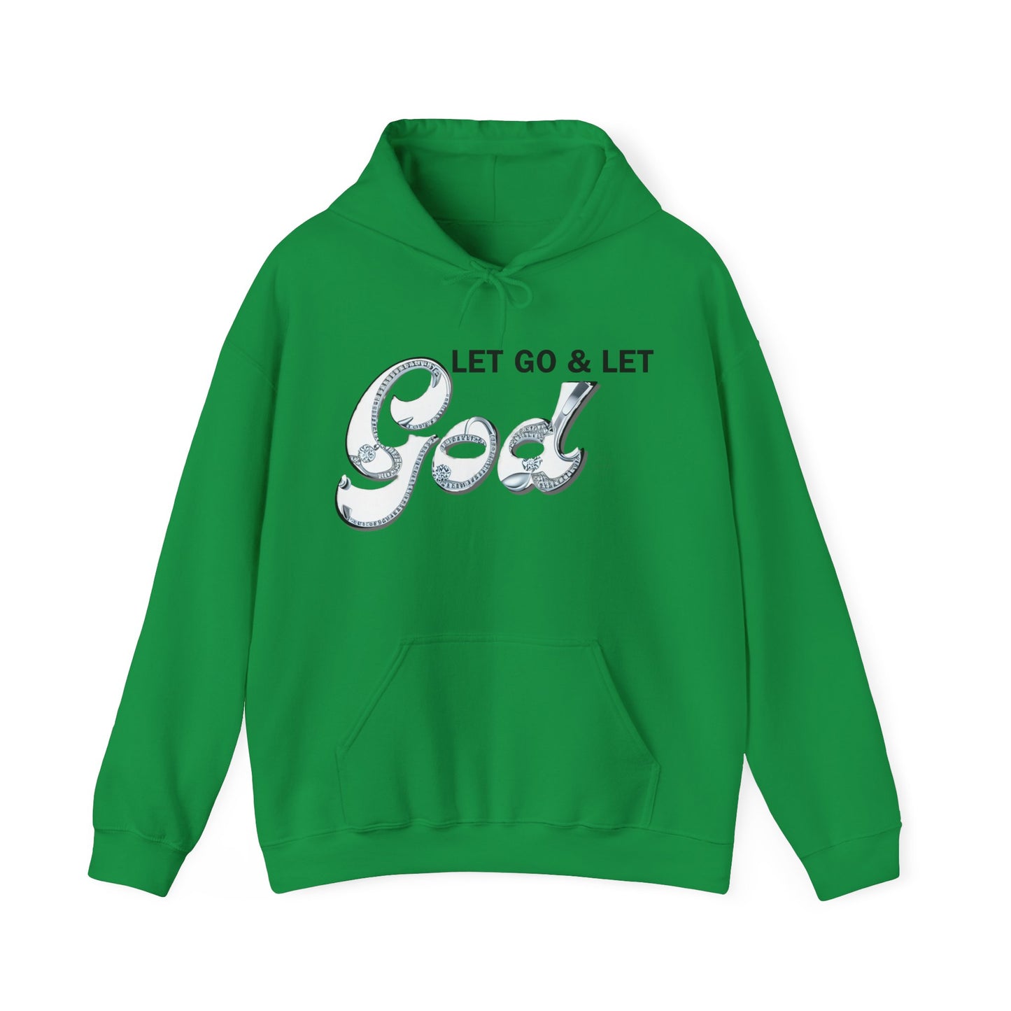 LET GO & LET GOD 2- Unisex Heavy Blend™ Hooded Sweatshirt