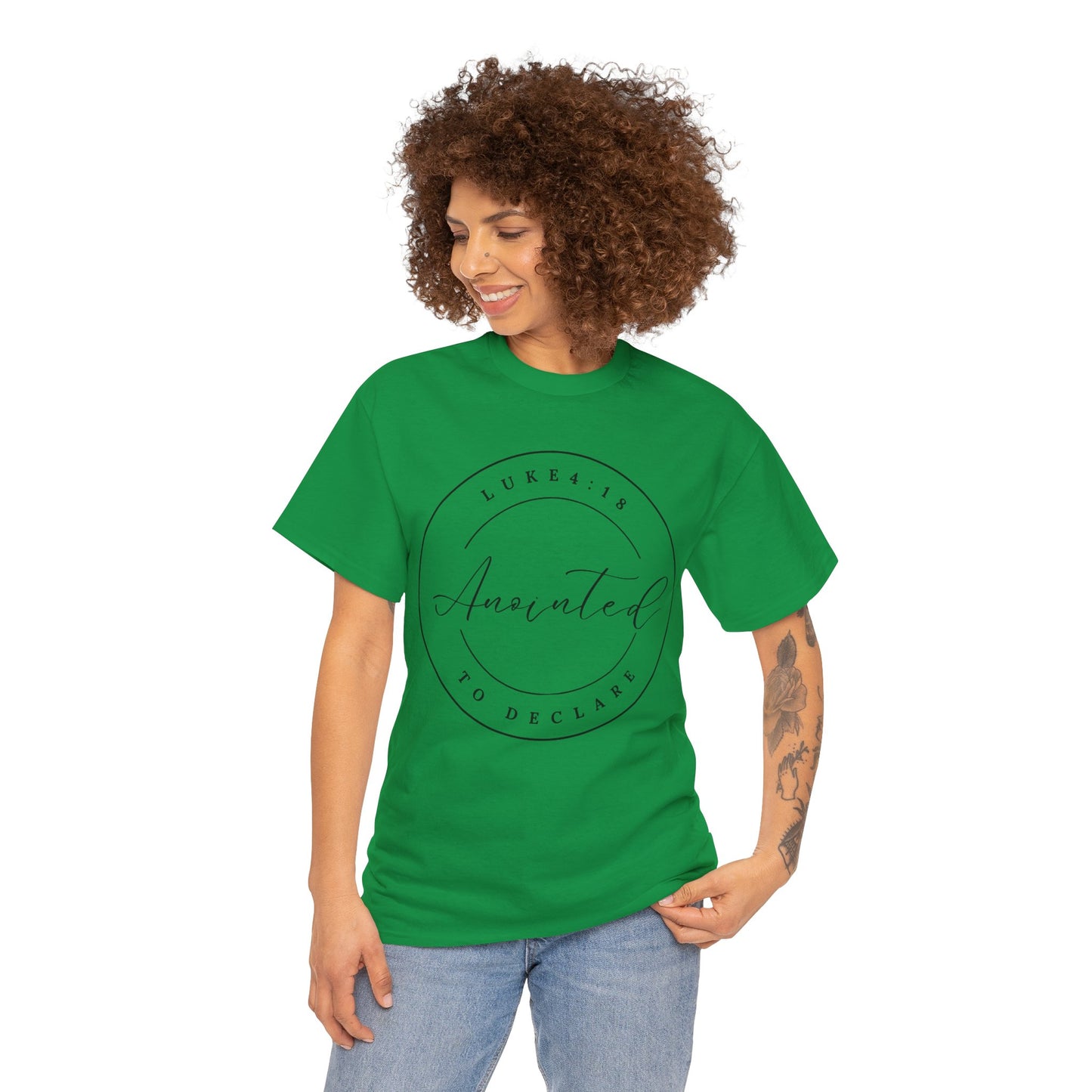 ANOINTED TO DECLARE 1 -Unisex Heavy Cotton Tee