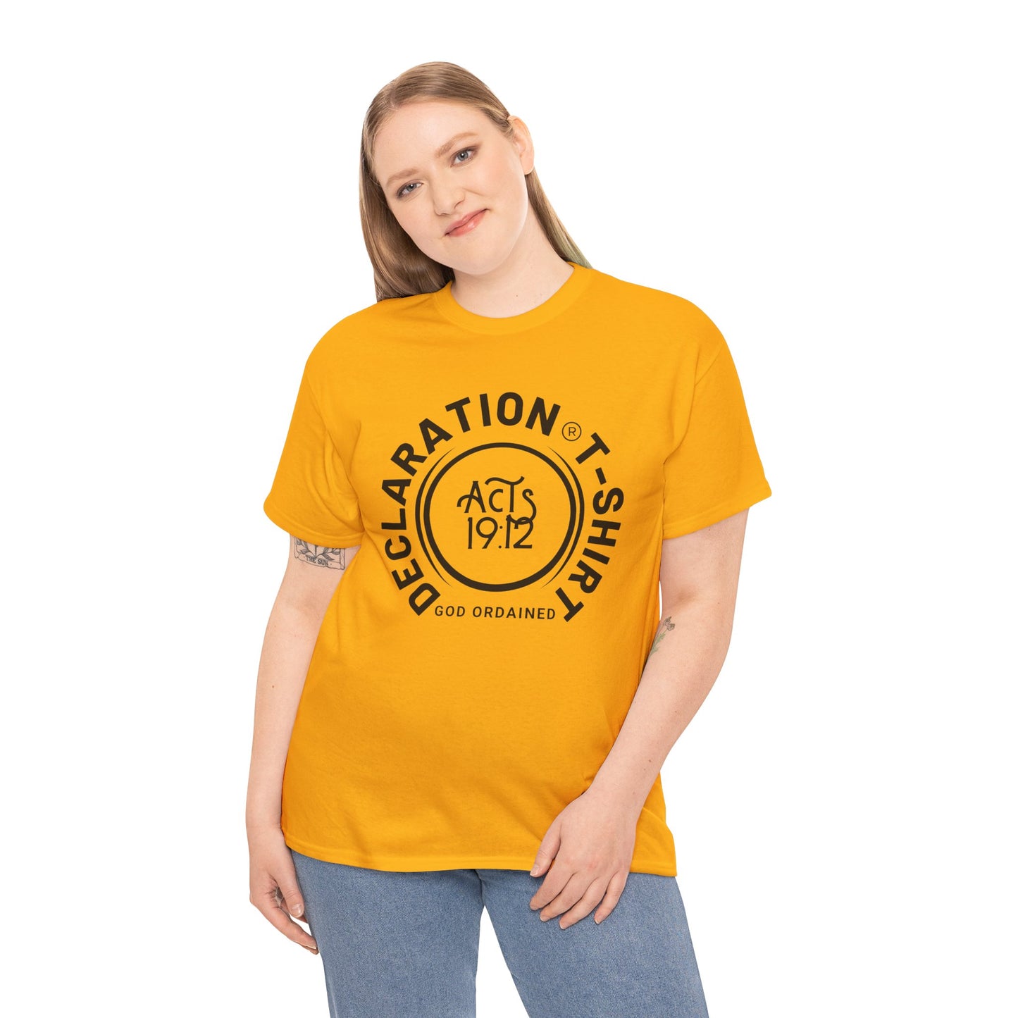 DECLARATION SHIRT - 4 Unisex Heavy Cotton Tee