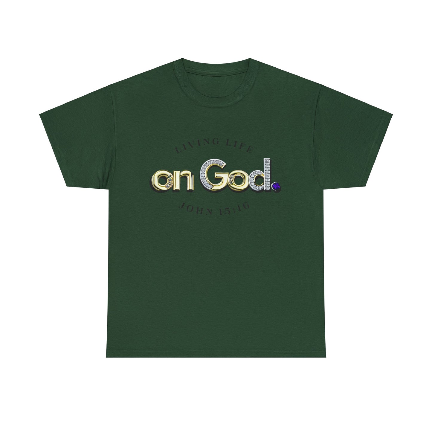 Living Life on God - 2 - Unisex Heavy Cotton Tee