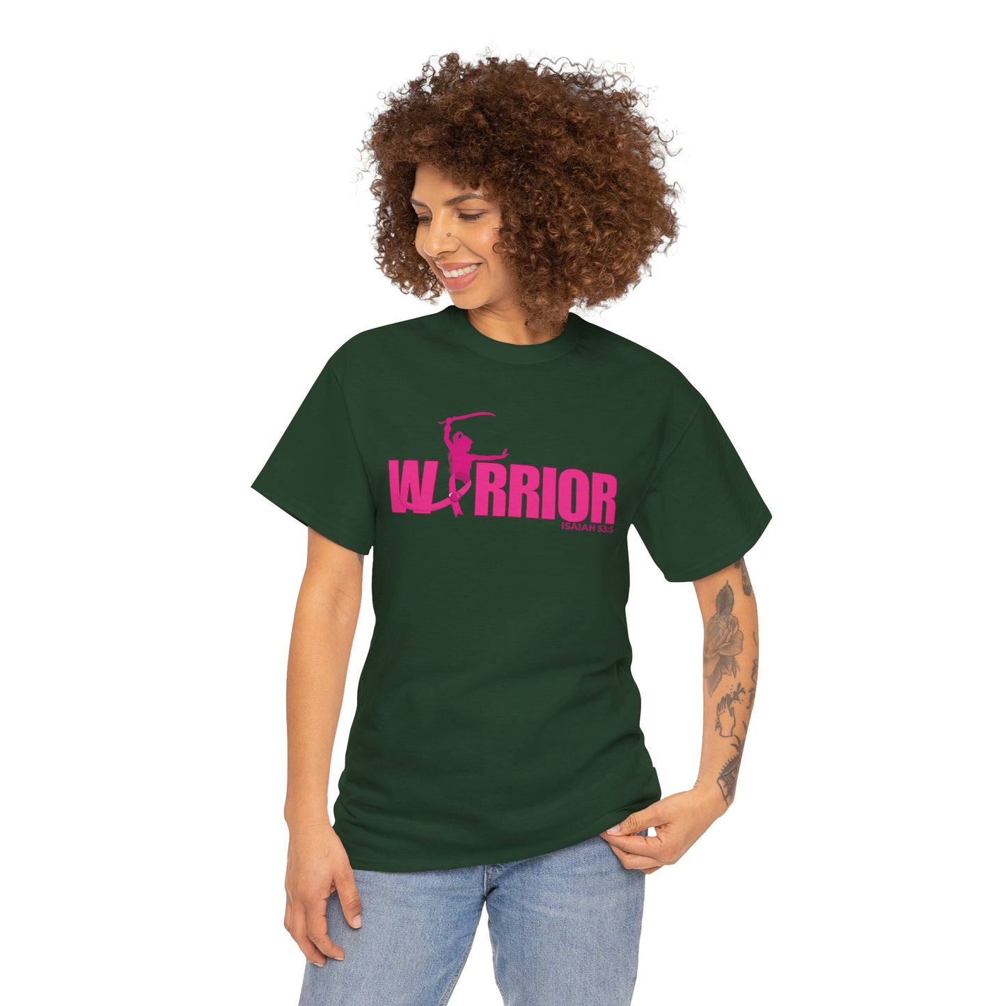 WARRIOR 1 -Unisex Heavy Cotton Tee
