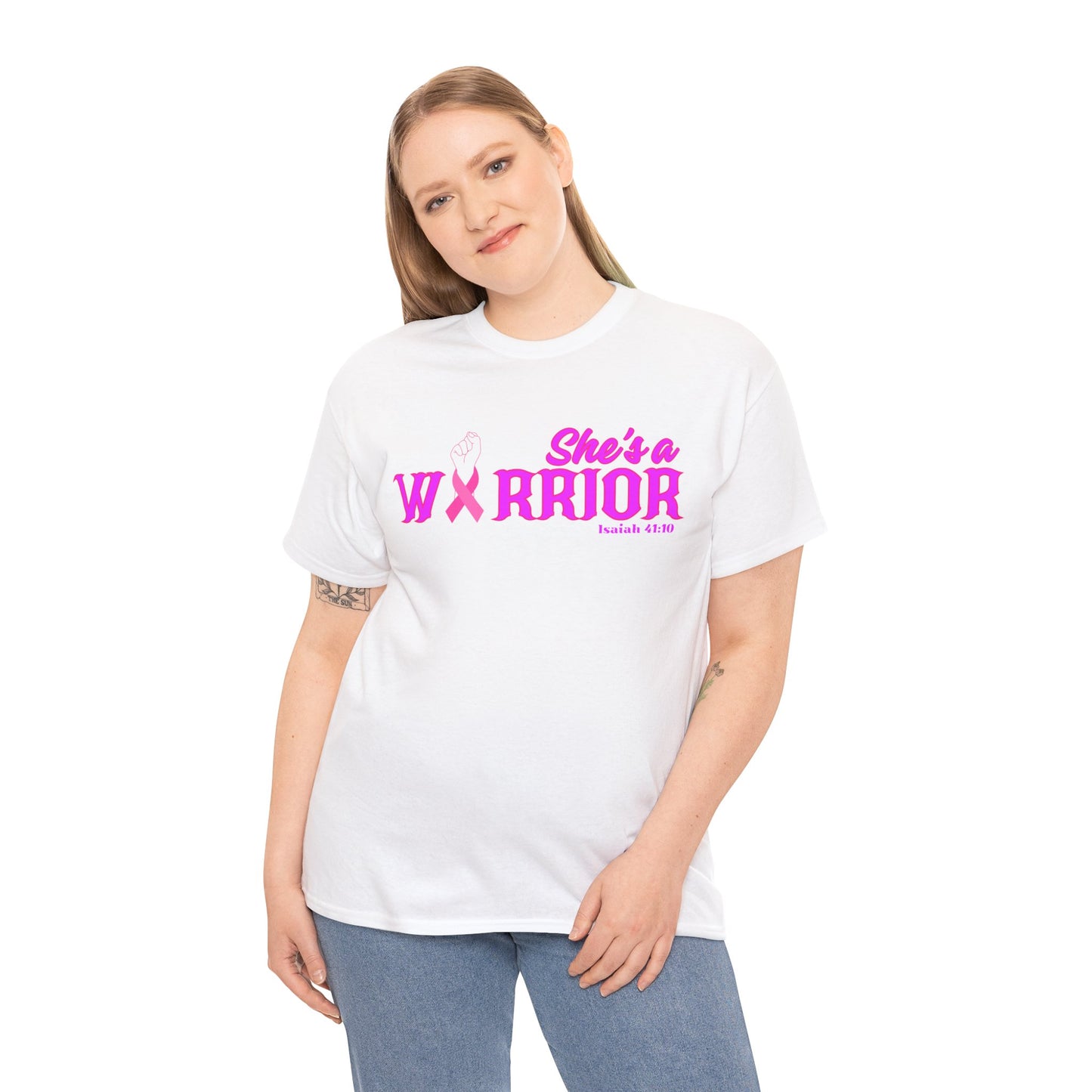 She's a Warrior 2 Heavy Cotton Tee