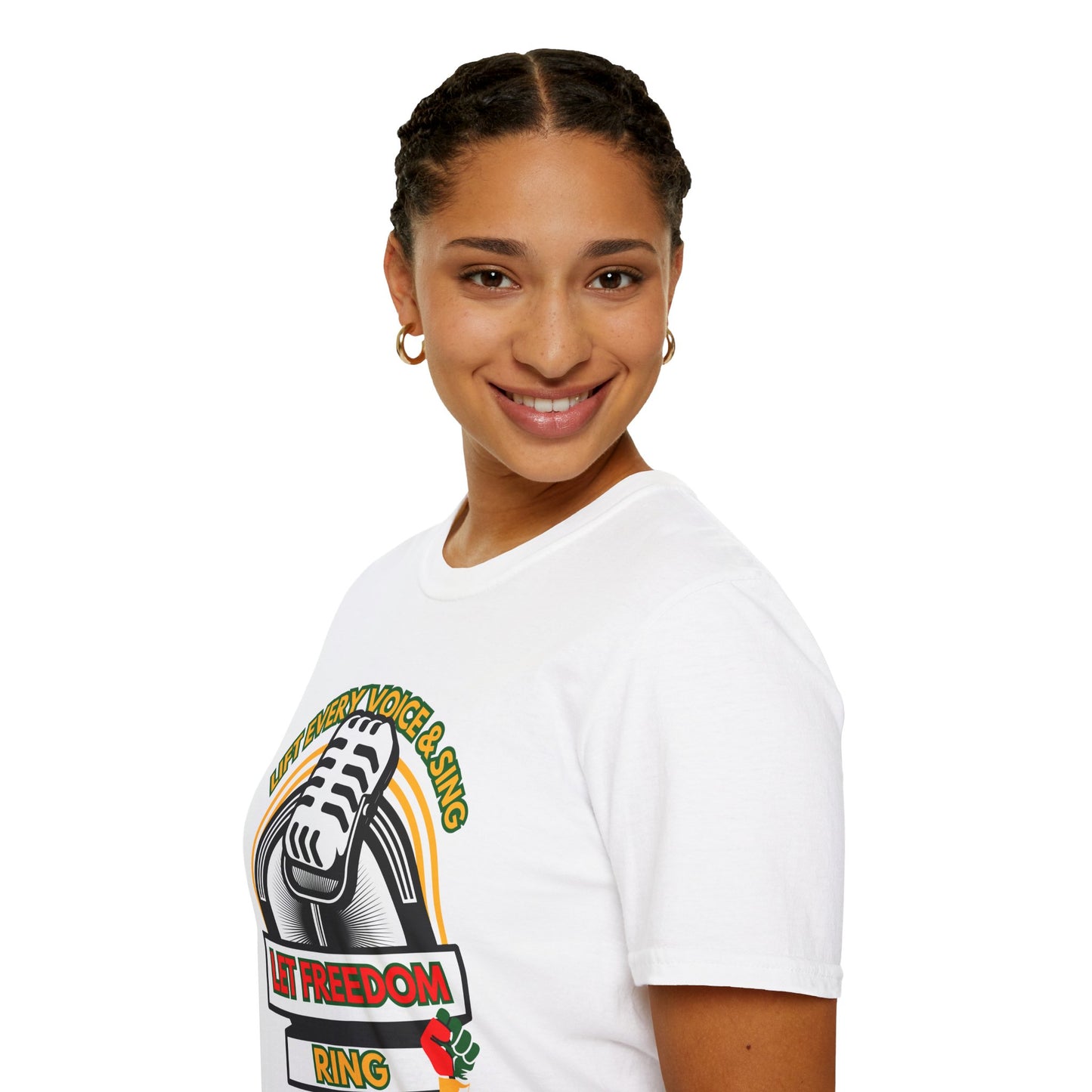 Black History T-Shirt lift Every Voice and Sing, Unisex Tee, African American Pride Shirt, Civil Rights Activism Top, Juneteenth Apparel