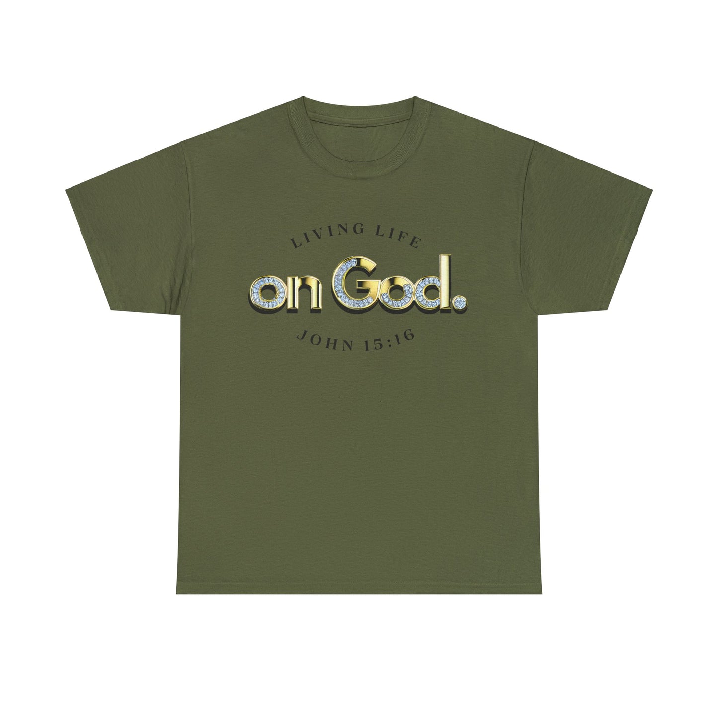 Living Life on God - 3 - Unisex Heavy Cotton Tee