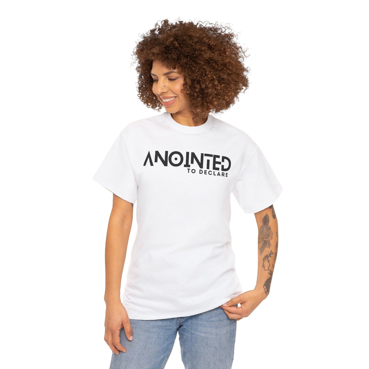 ANOINTED TO DECLARE 2- Unisex Heavy Cotton Tee