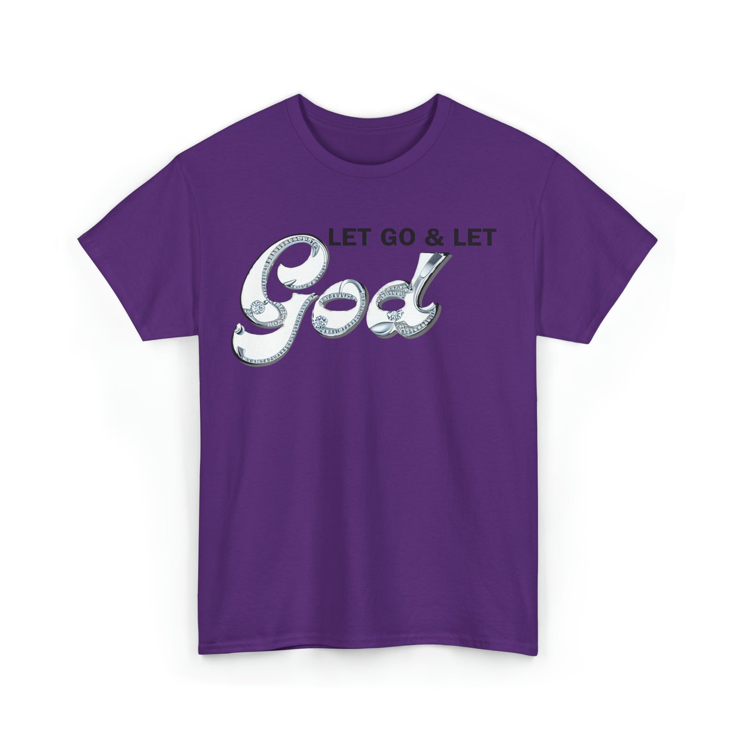 LET GO & LET GOD 2 - 5- Unisex Heavy Cotton Tee