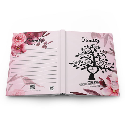FAMILY ACTS 10:2 -Hardcover Journal Matte 1