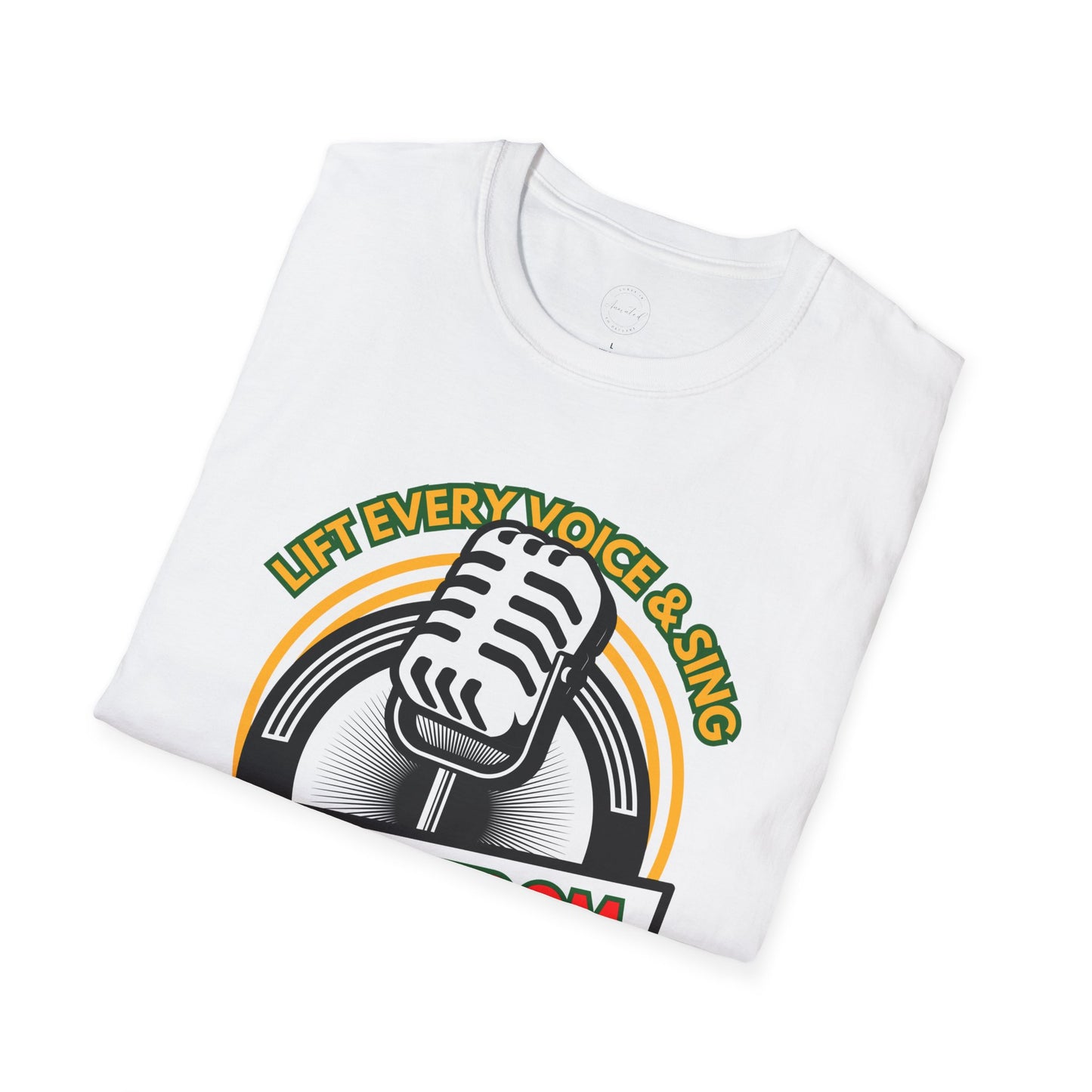 Black History T-Shirt lift Every Voice and Sing, Unisex Tee, African American Pride Shirt, Civil Rights Activism Top, Juneteenth Apparel