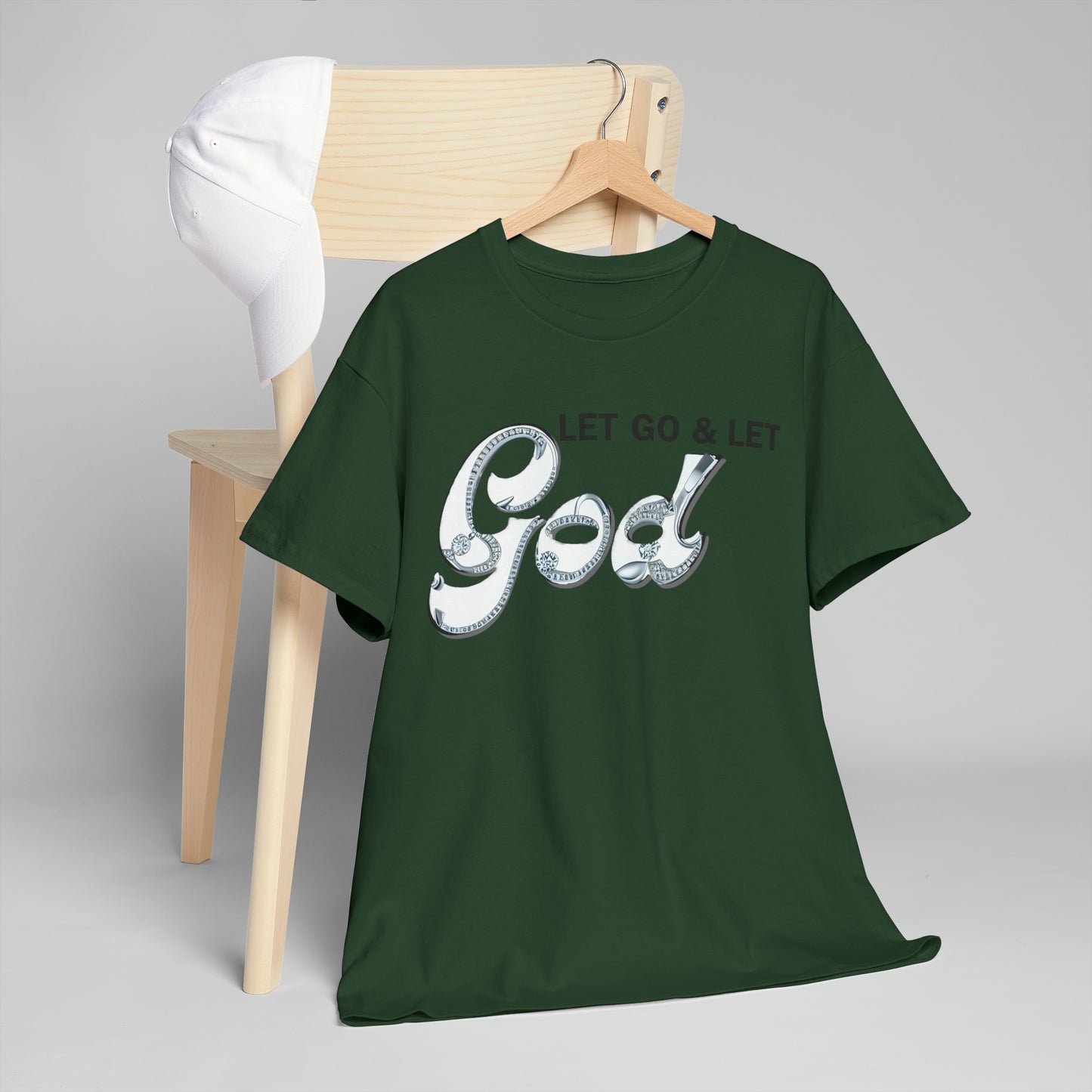 LET GO & LET GOD 2 - 5- Unisex Heavy Cotton Tee