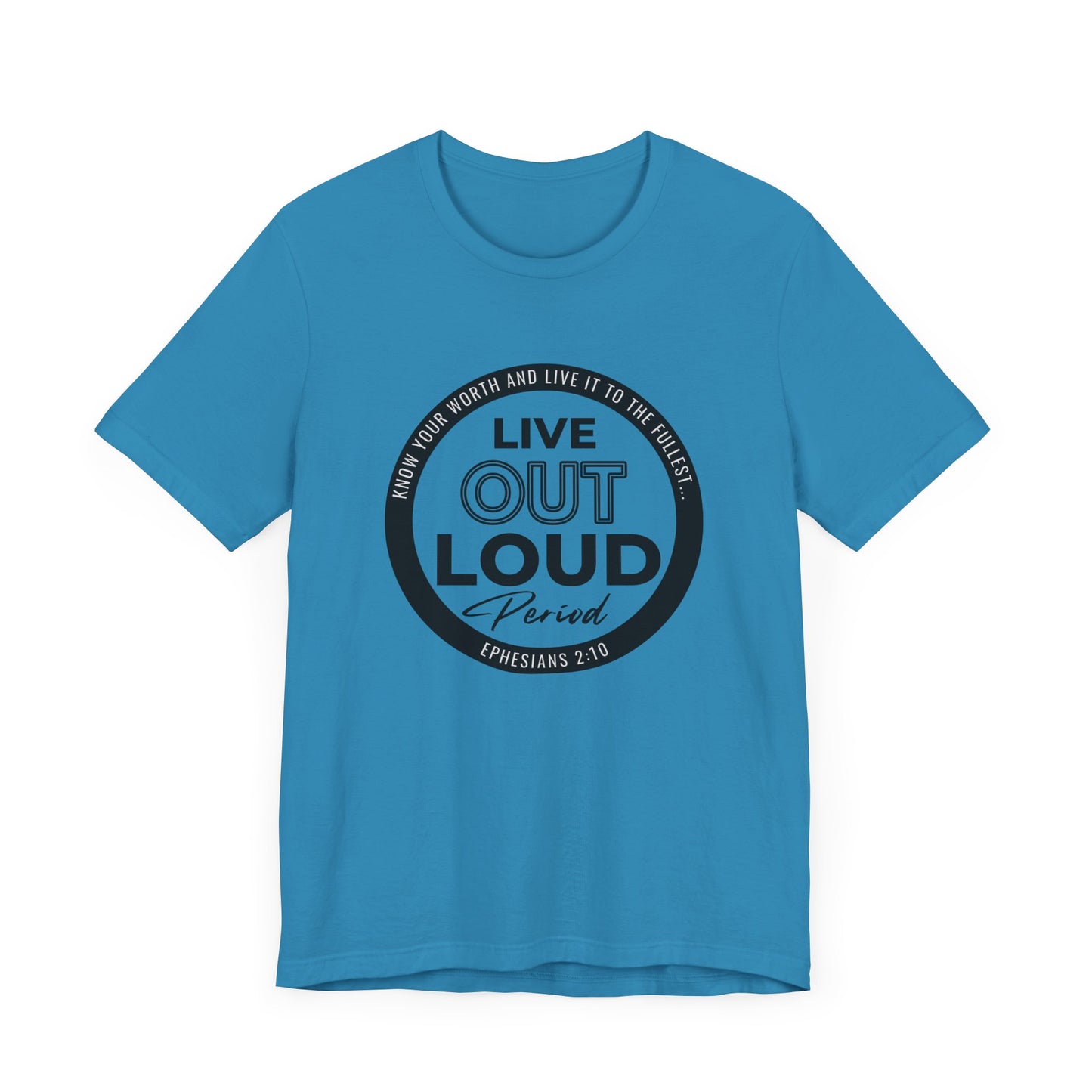 LIVE OUT LOUD 1 Unisex Jersey Short Sleeve Tee