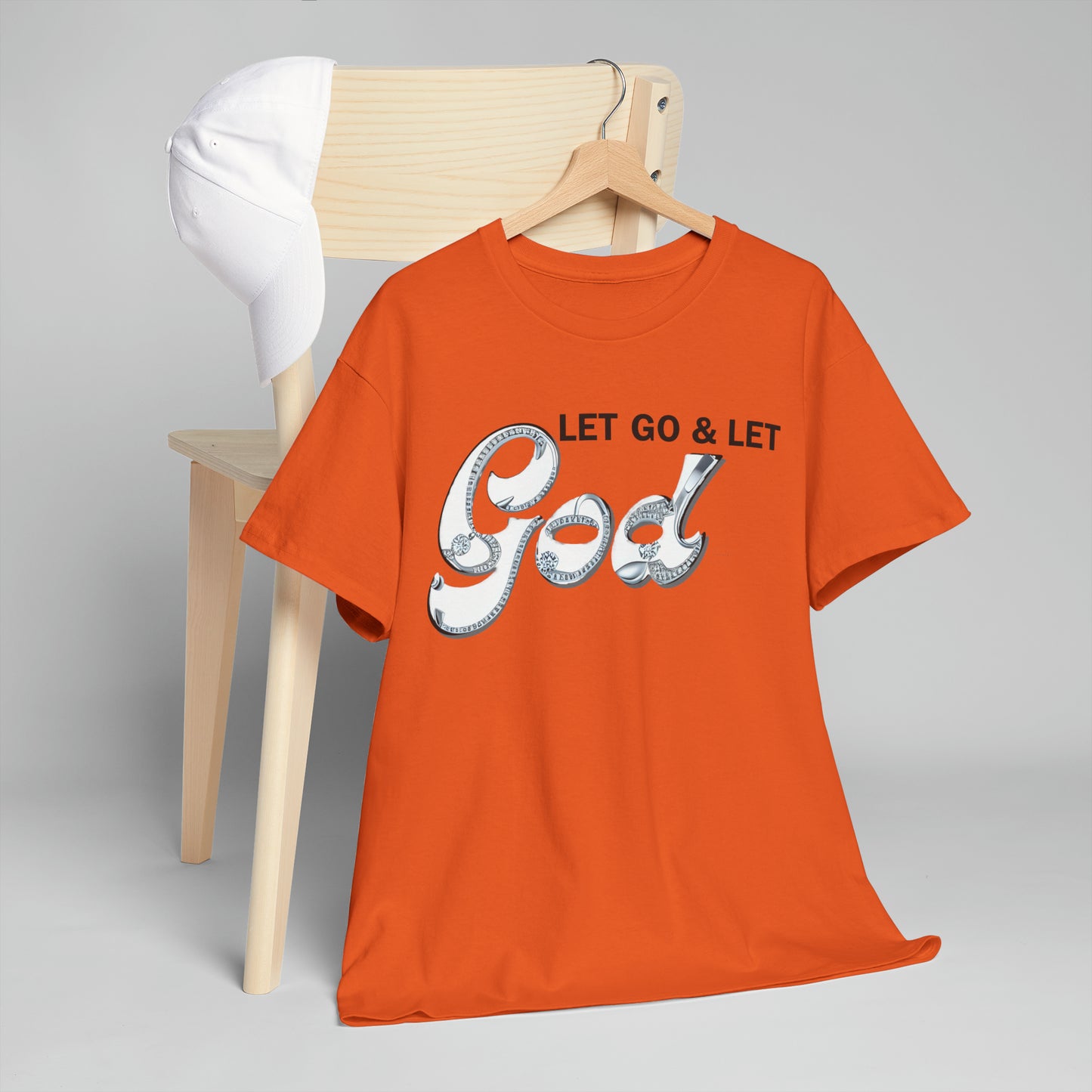 LET GO & LET GOD 2 - 5- Unisex Heavy Cotton Tee