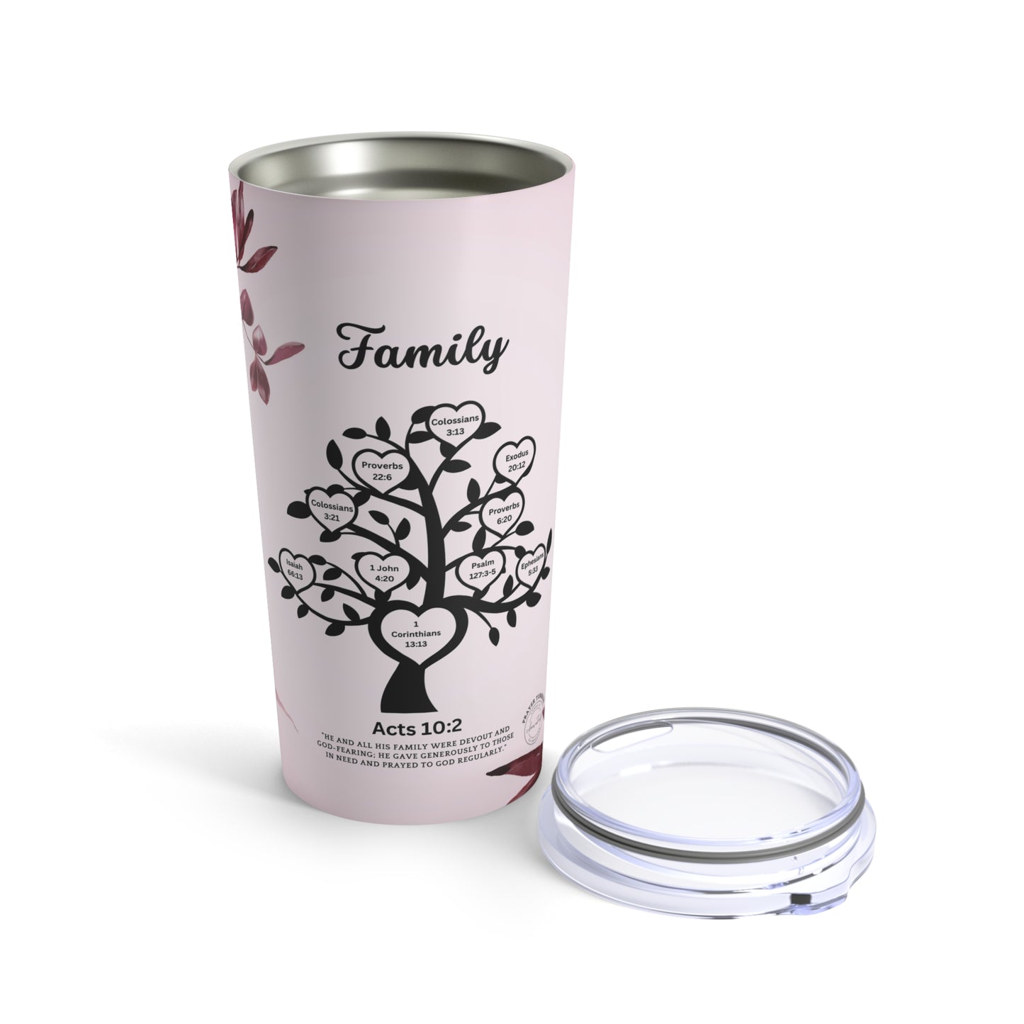 FAMILY ACTS 10:2 Tumbler 20oz 1