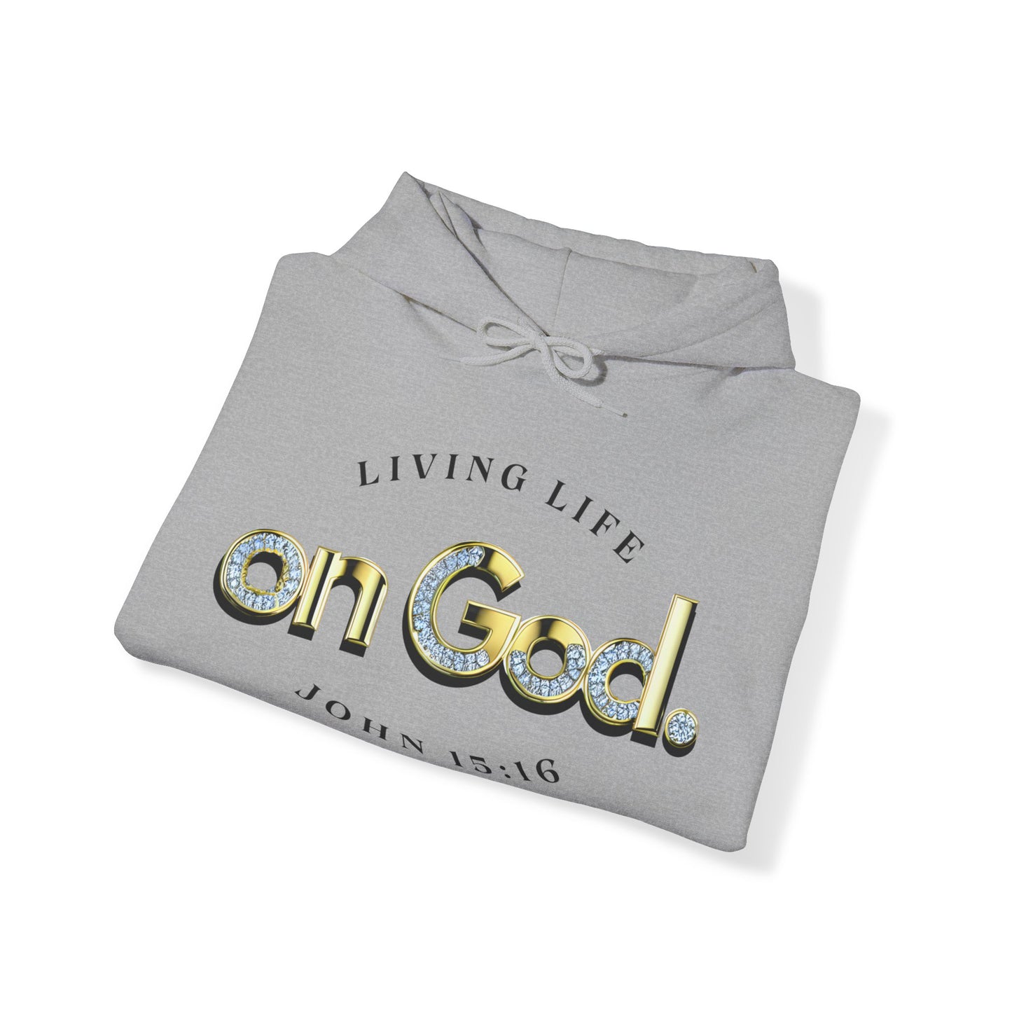 My Life on God 3- Unisex Heavy Blend™ Hooded Sweatshirt