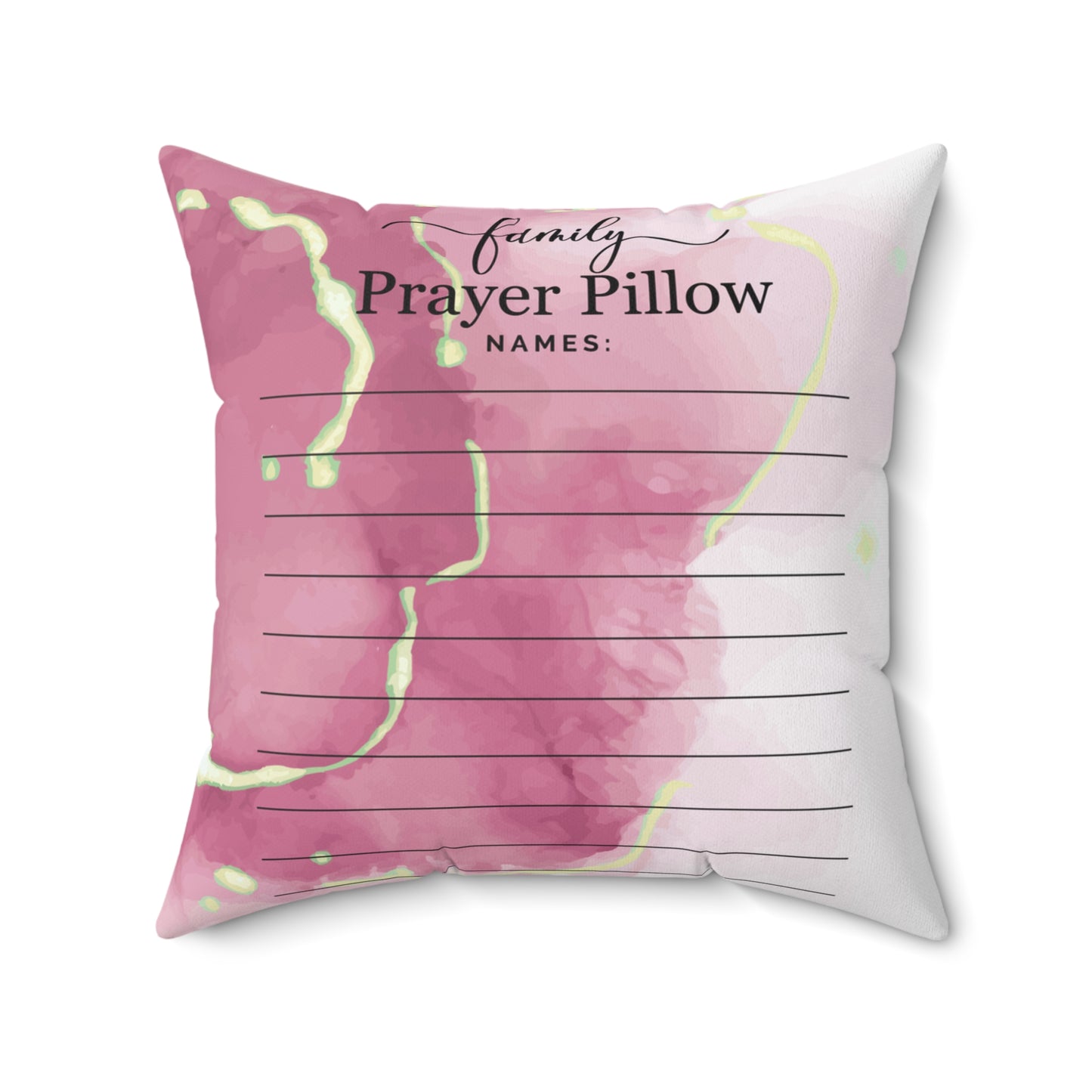 FAMILY PRAYER LUKE 18:1 - Pillow 10