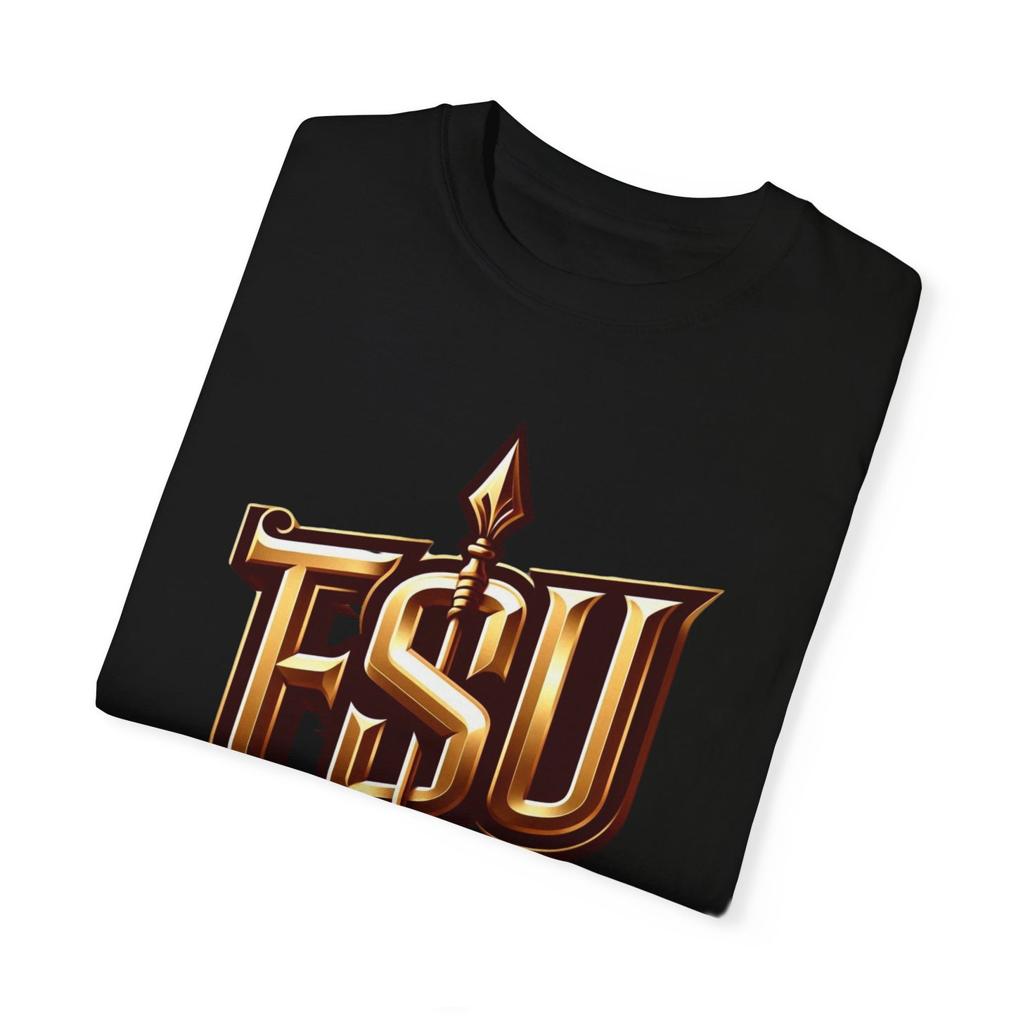 FSU Team Spirit T-Shirt with quick reference to War Chant on the Back, Garnet and Gold Unisex Tee, Seminoles Fan Apparel, Game Day Shirt