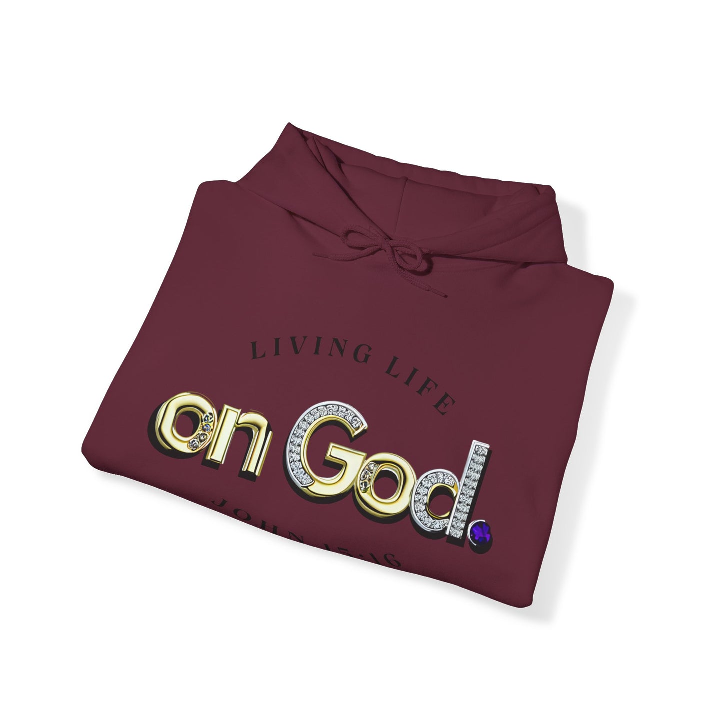 My Life on God 2- Unisex Heavy Blend™ Hooded Sweatshirt
