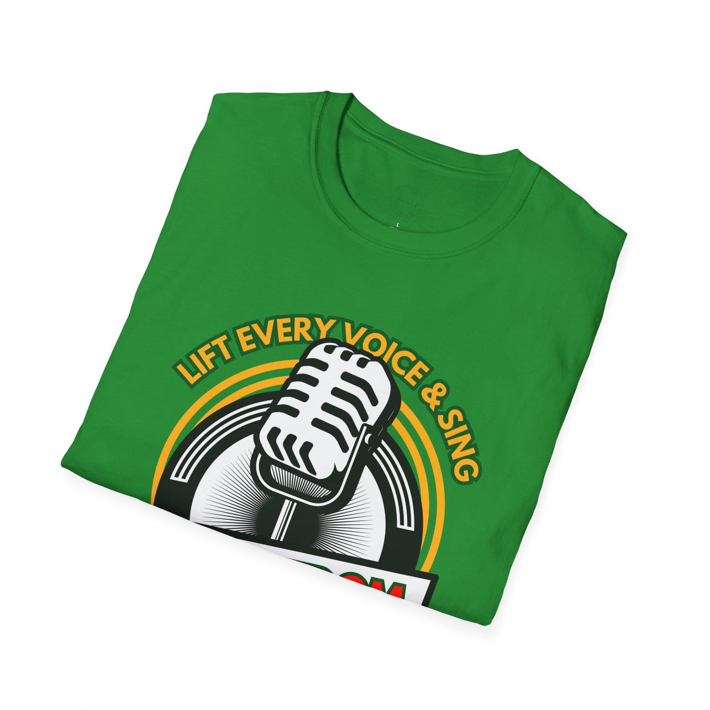 Black History T-Shirt lift Every Voice and Sing, Unisex Tee, African American Pride Shirt, Civil Rights Activism Top, Juneteenth Apparel