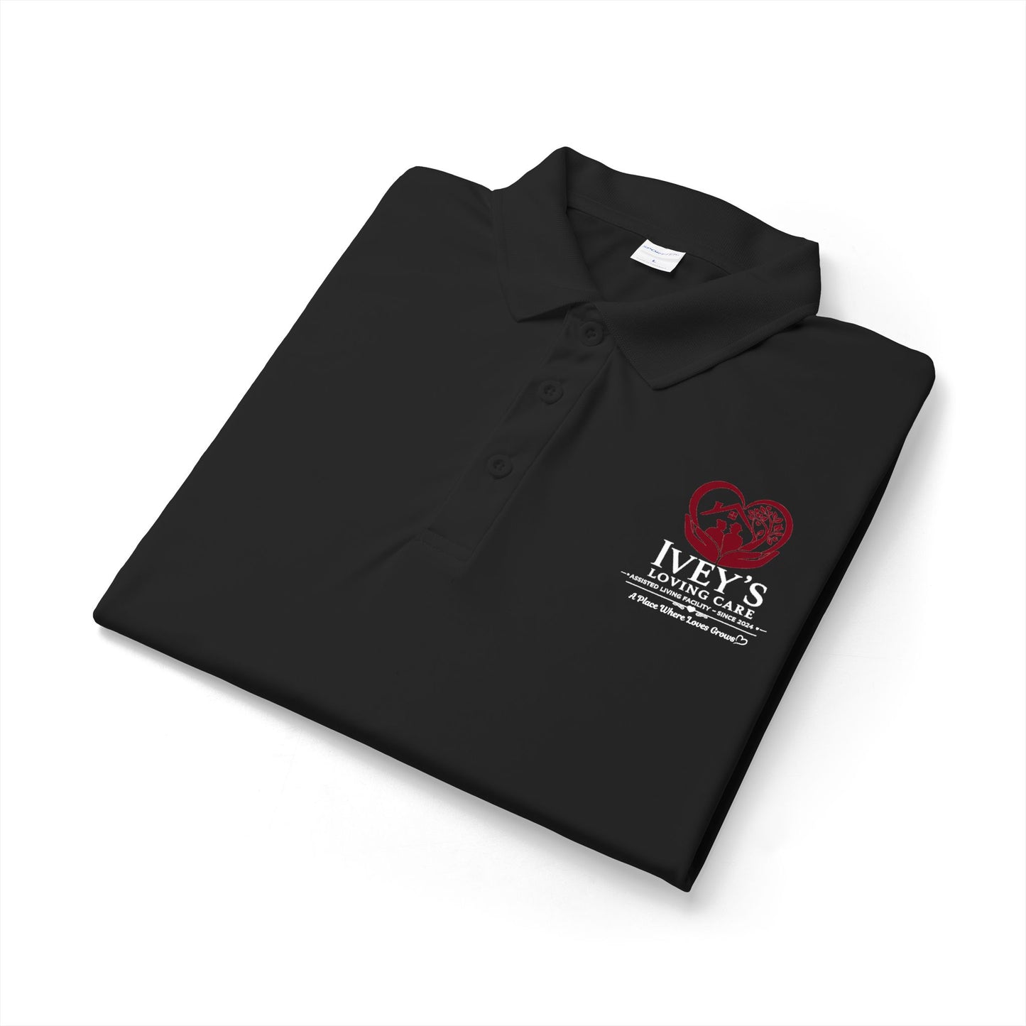 Ivey's Loving Care Custom Order Polo Shirt