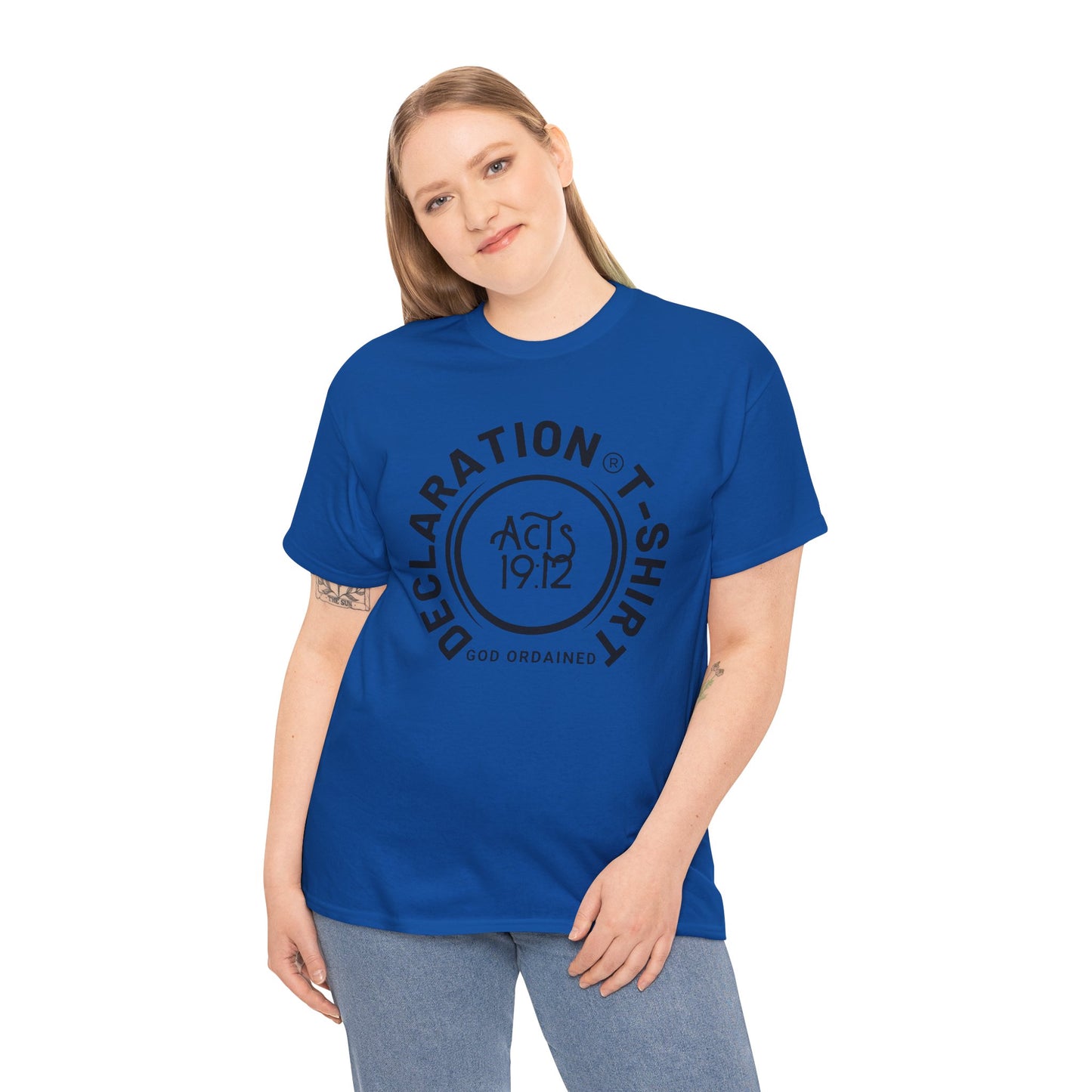 DECLARATION SHIRT - 4 Unisex Heavy Cotton Tee