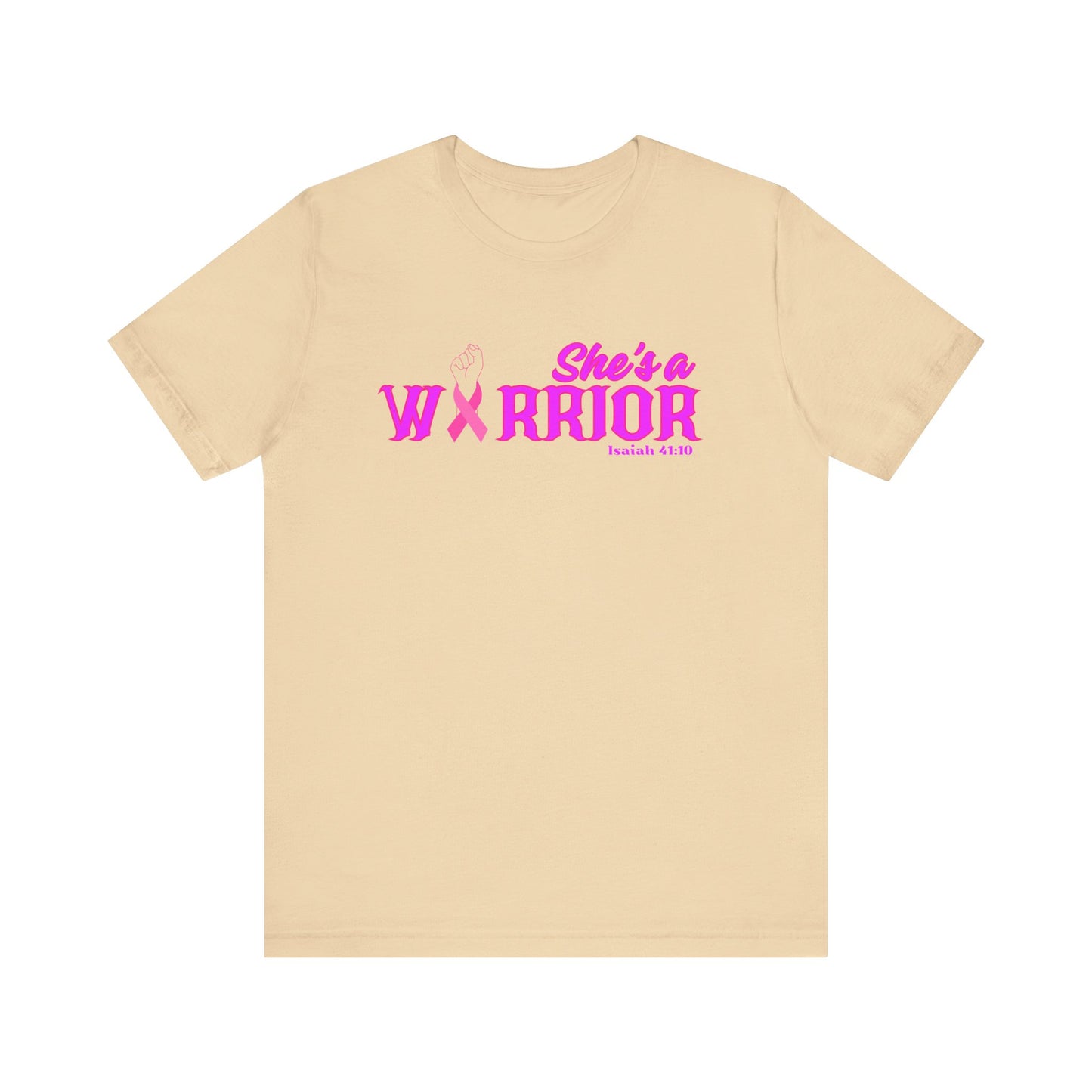 SHE'S A WARRIOR 2 - Unisex Jersey Short Sleeve Tee