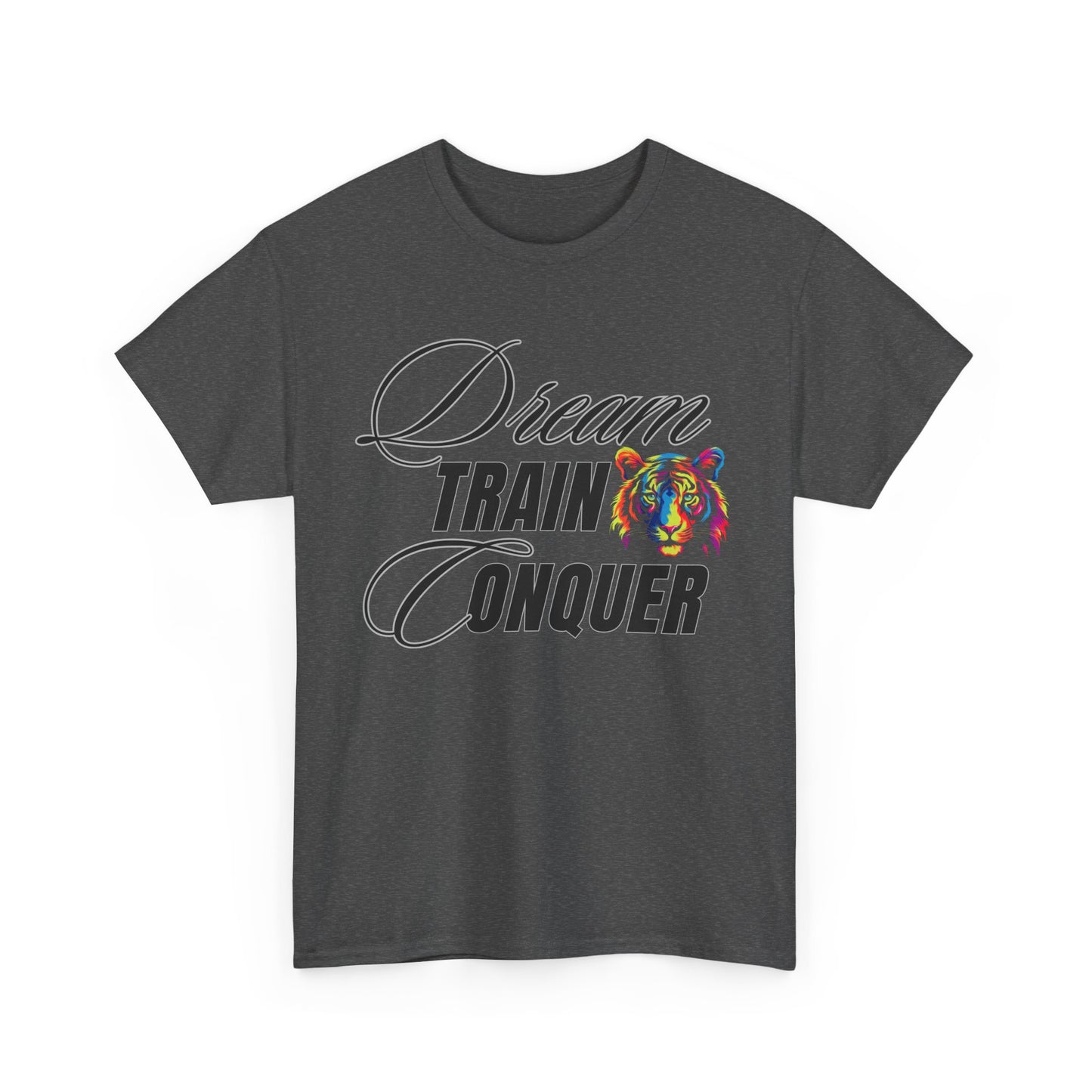 Dream Train Conquer Unisex T-Shirt - Inspirational Tee