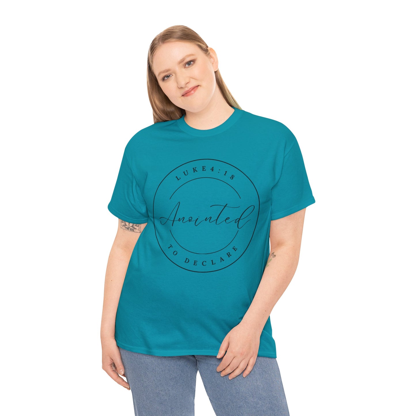 ANOINTED TO DECLARE 1 -Unisex Heavy Cotton Tee