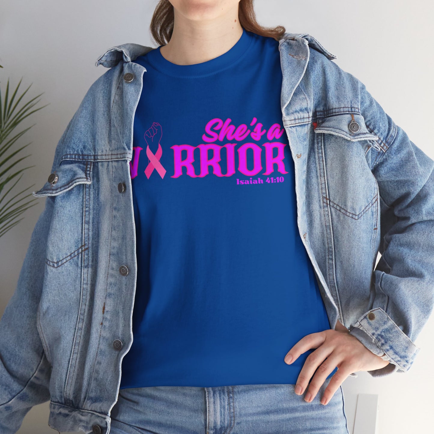 She's a Warrior 2 Heavy Cotton Tee