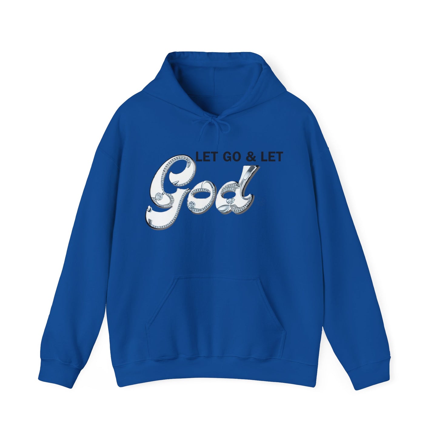 LET GO & LET GOD 2- Unisex Heavy Blend™ Hooded Sweatshirt