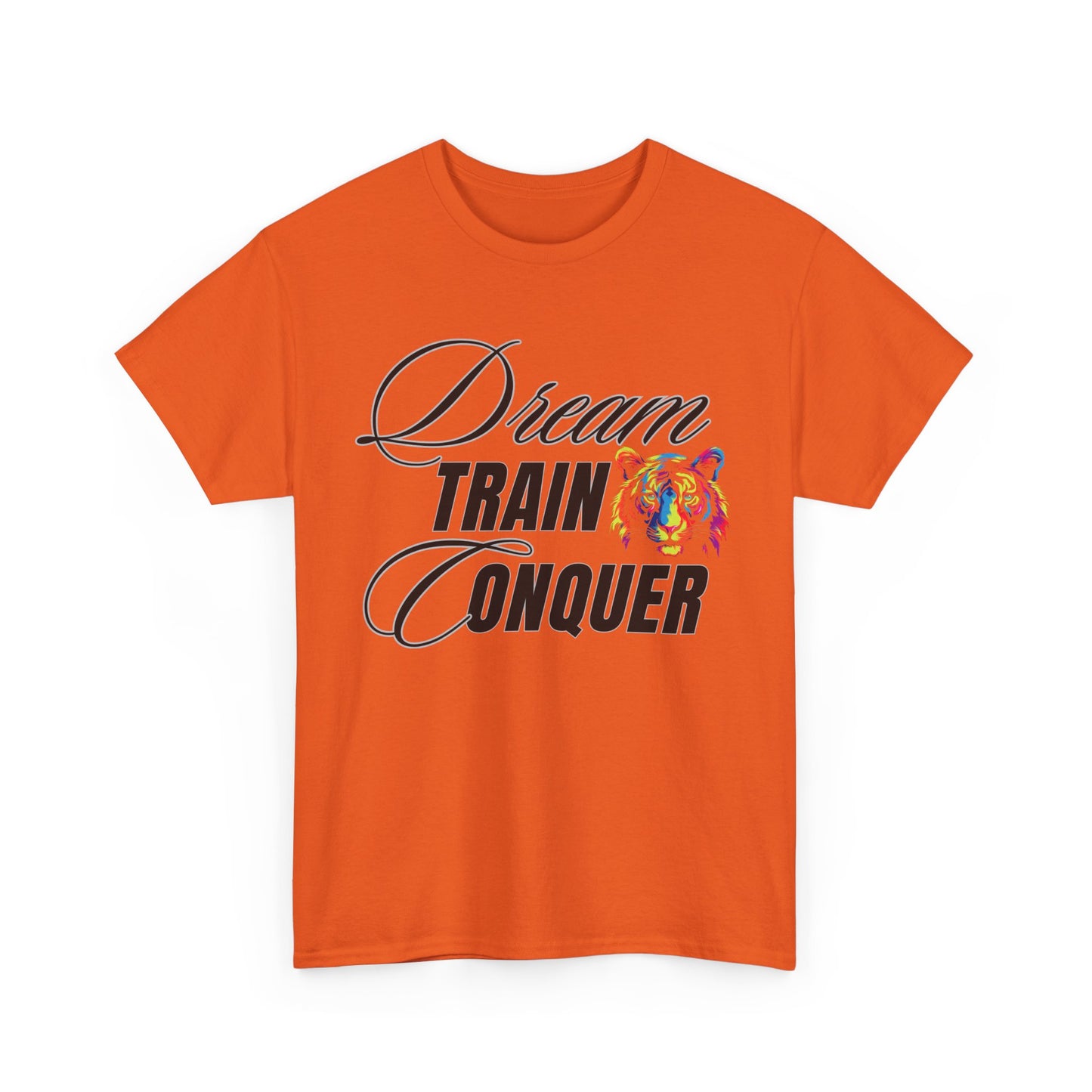 Dream Train Conquer Unisex T-Shirt - Inspirational Tee
