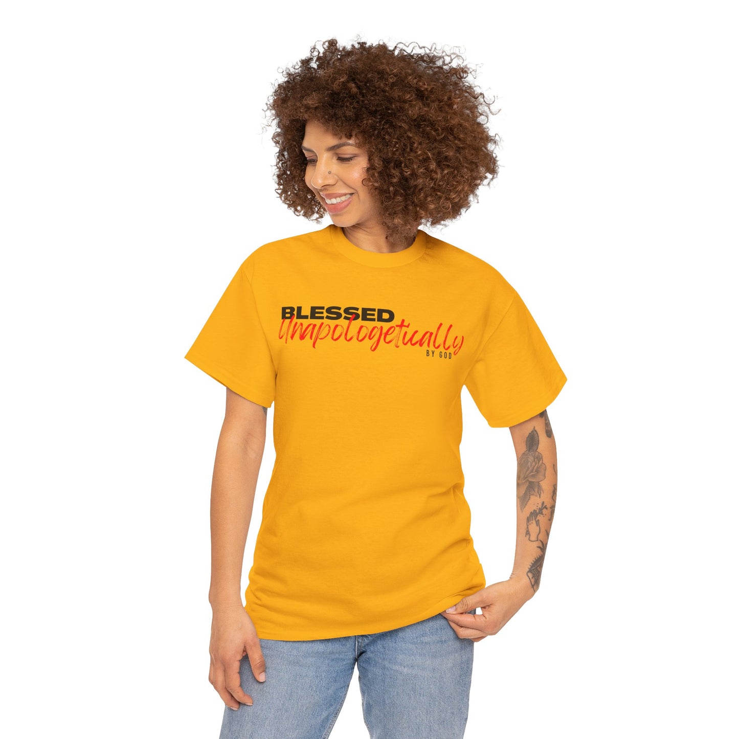 BLESSED - 1- Unisex Heavy Cotton Tee