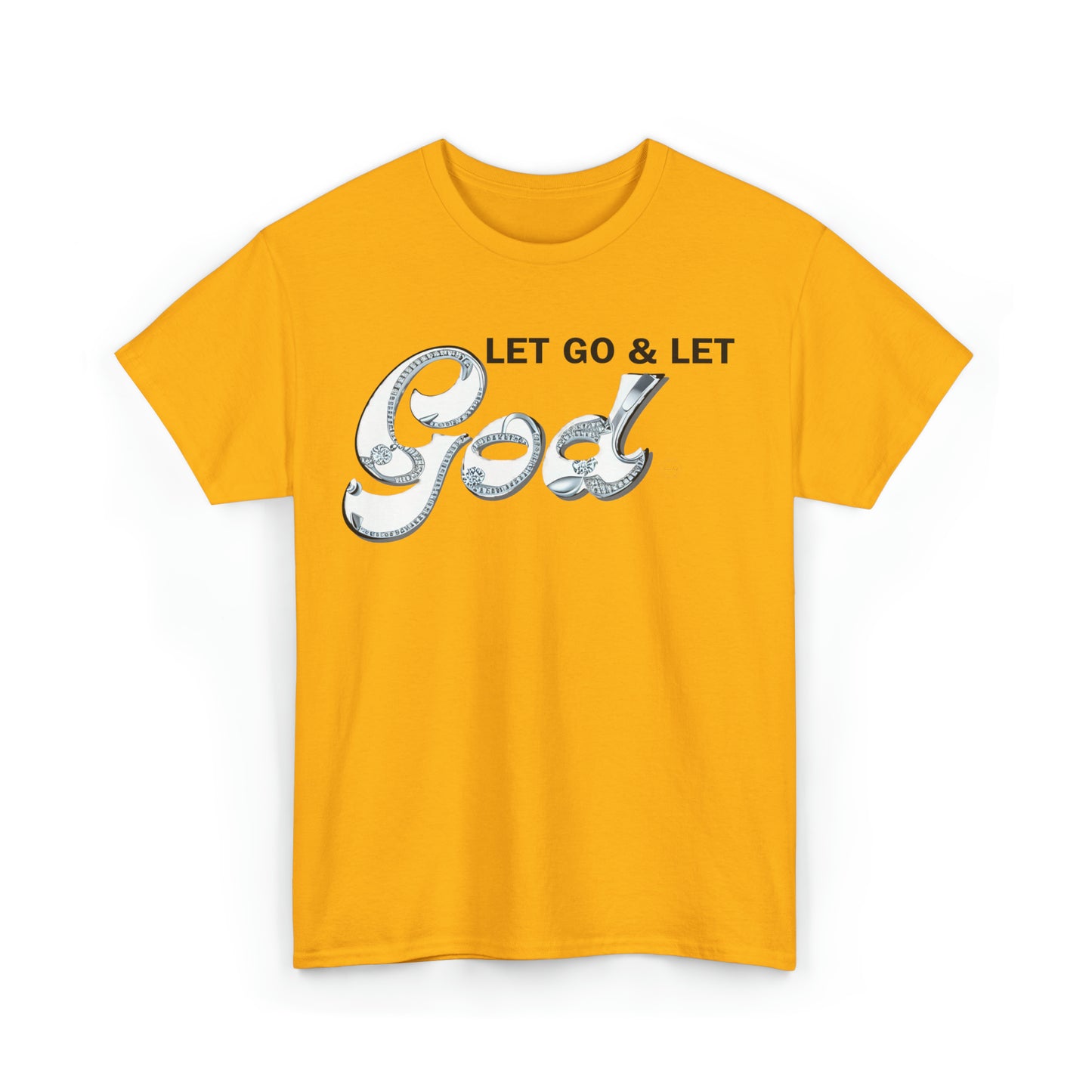 LET GO & LET GOD 2 - 5- Unisex Heavy Cotton Tee