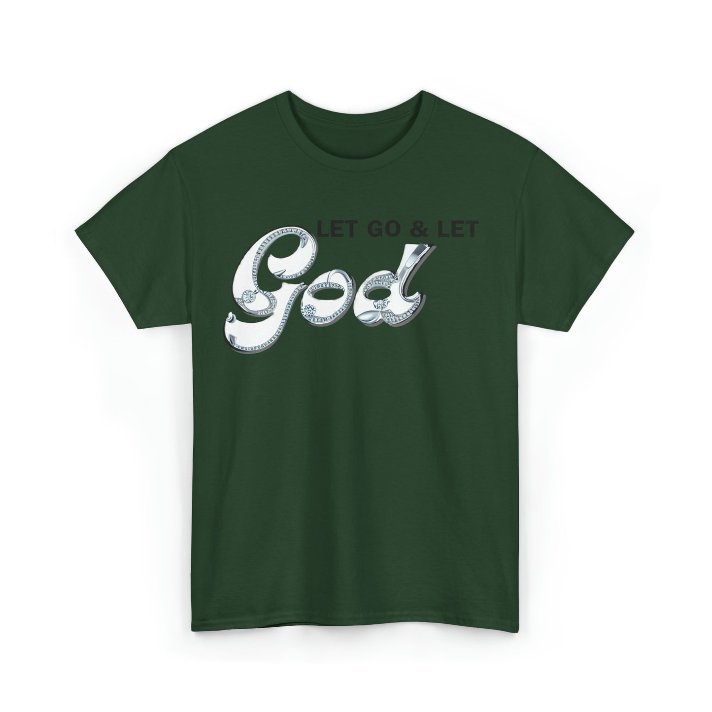 LET GO & LET GOD 2 - 5- Unisex Heavy Cotton Tee
