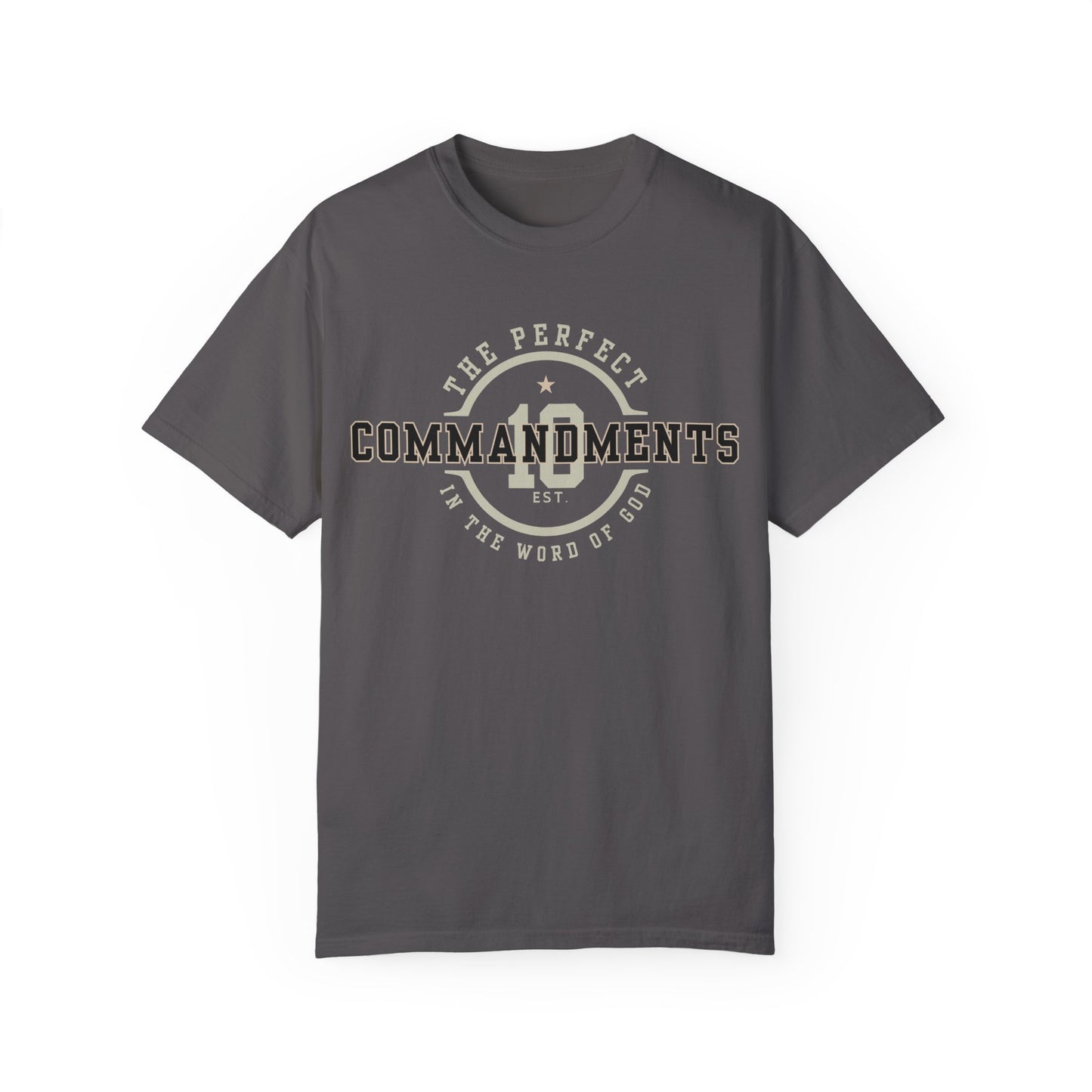 The Perfect 10 Commandments T-Shirt, Religious Tee, Unisex Shirt for Christians, Biblical Clothing Gift, Inspirational Apparel