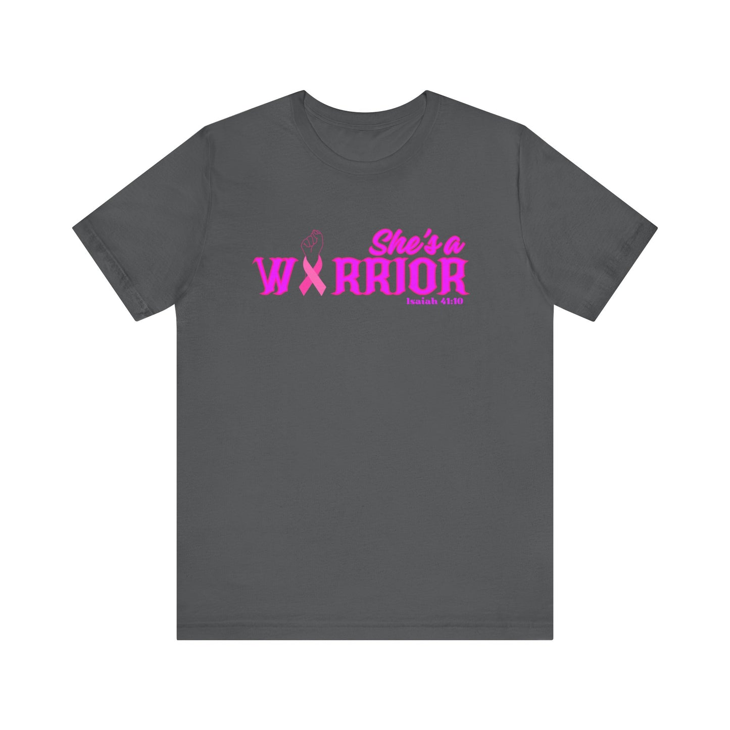 SHE'S A WARRIOR 2 - Unisex Jersey Short Sleeve Tee