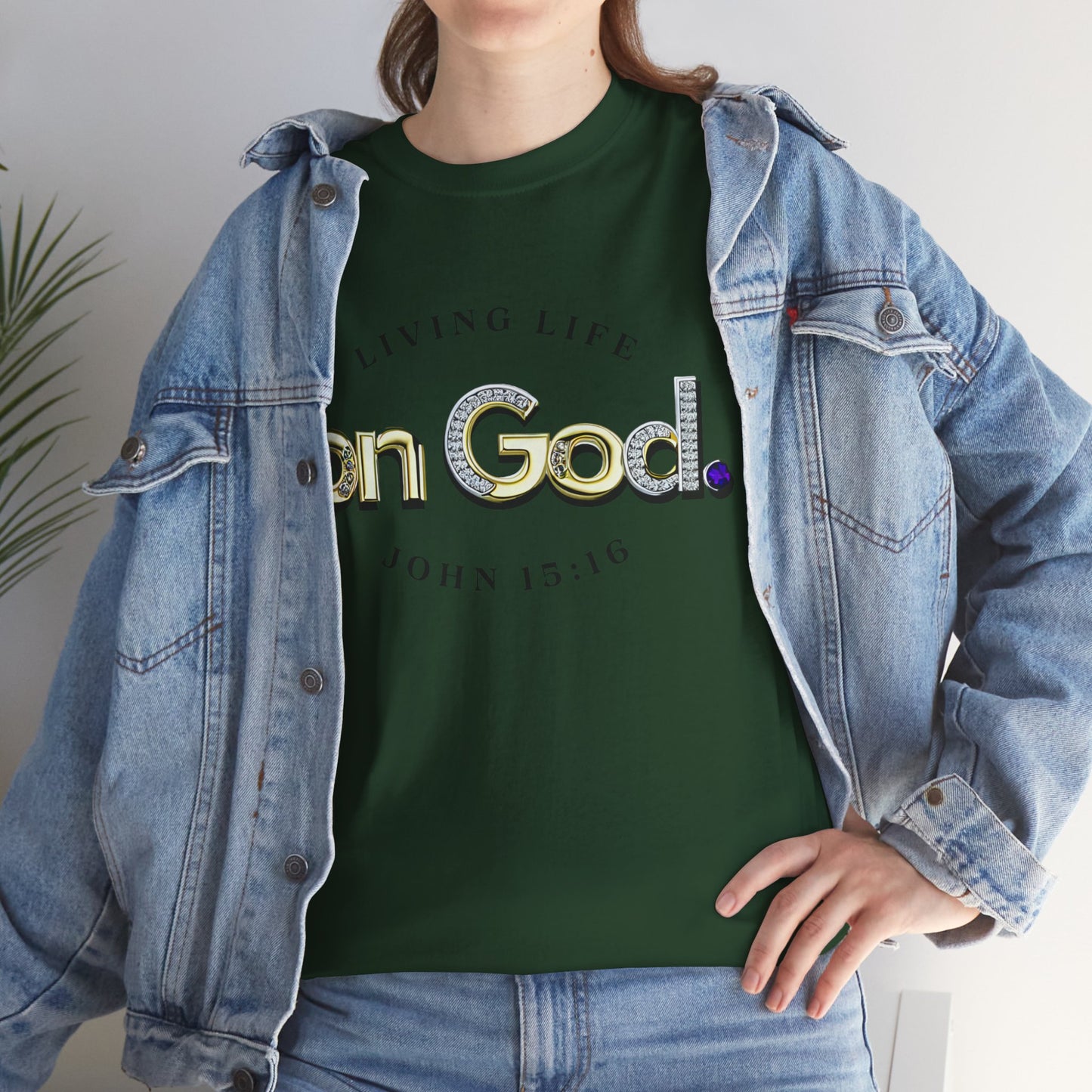 Living Life on God - 2 - Unisex Heavy Cotton Tee