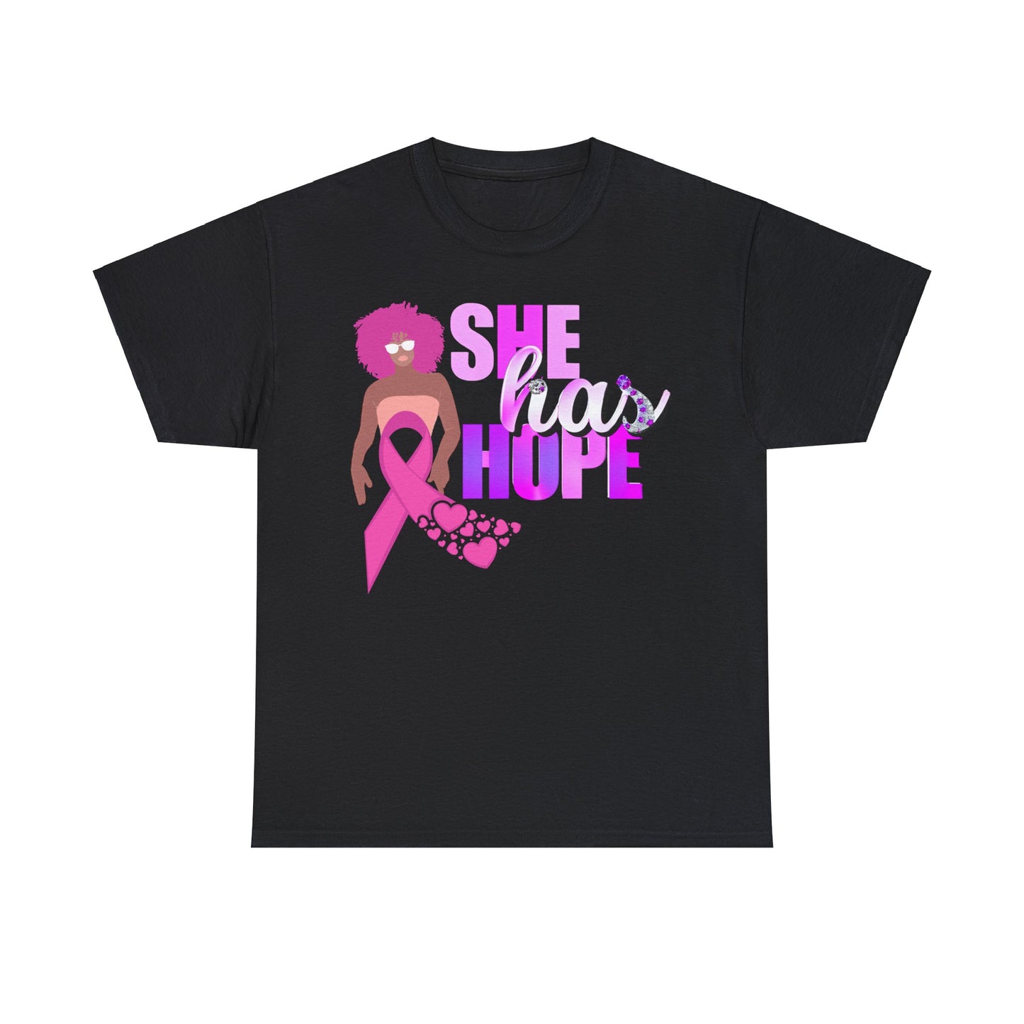 SHE HAS HOPE 3 -Heavy Cotton Tee