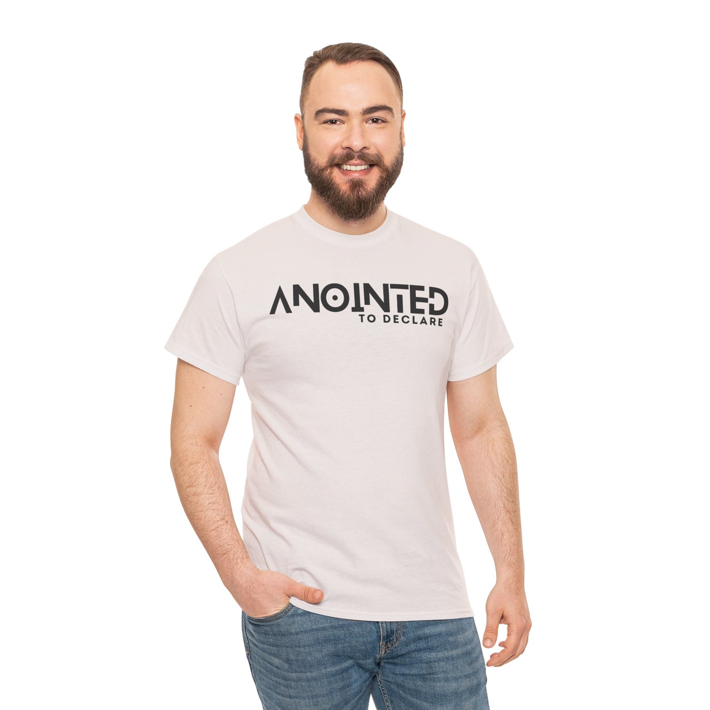 ANOINTED TO DECLARE 2- Unisex Heavy Cotton Tee