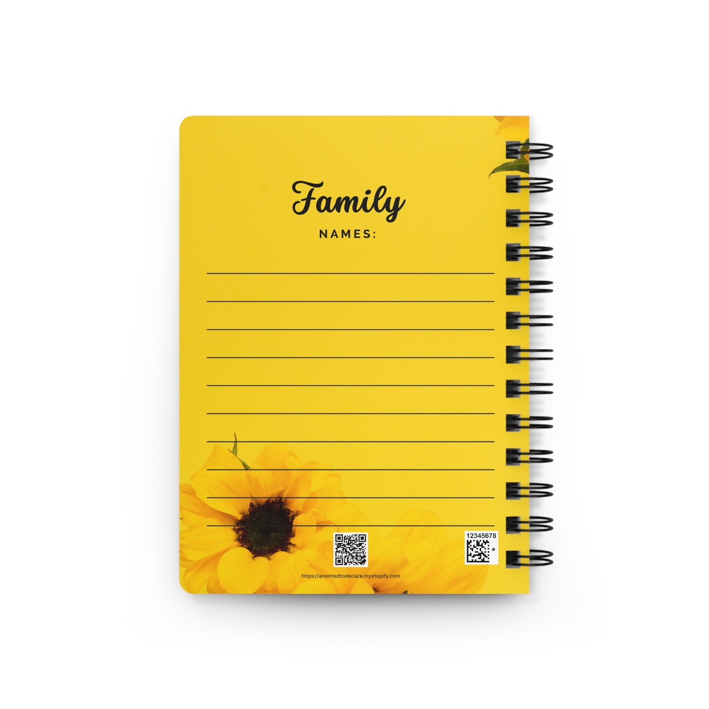 FAMILY ACTS 10:2 -Spiral Bound Journal 13