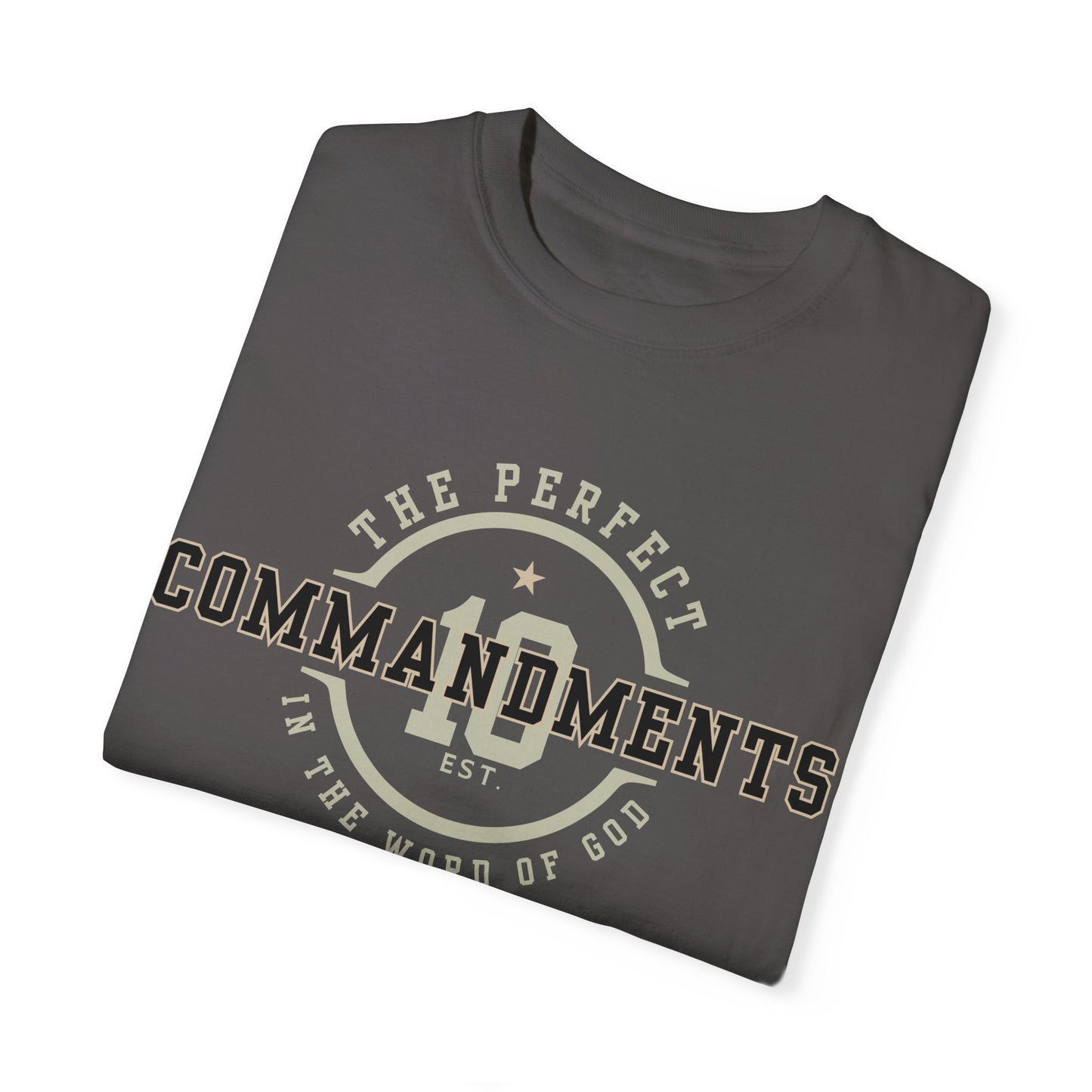The Perfect 10 Commandments T-Shirt, Religious Tee, Unisex Shirt for Christians, Biblical Clothing Gift, Inspirational Apparel