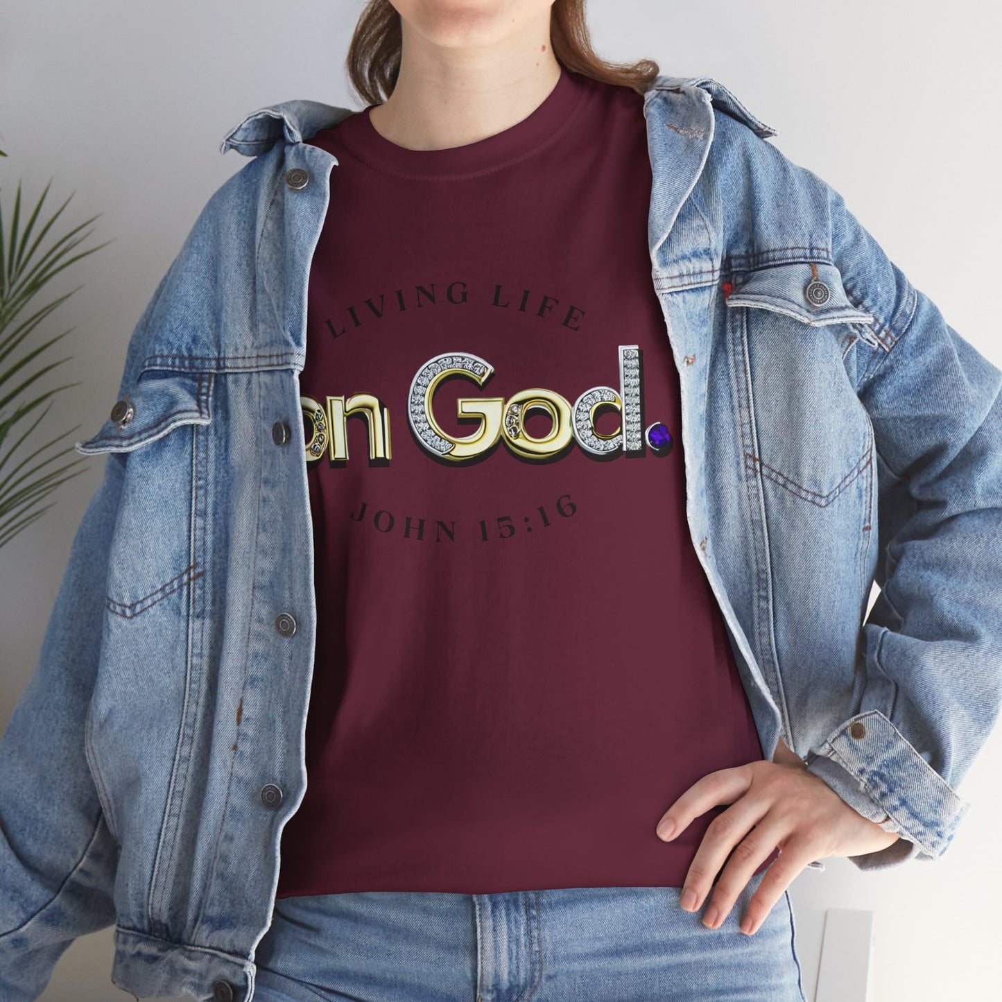 Living Life on God - 2 - Unisex Heavy Cotton Tee