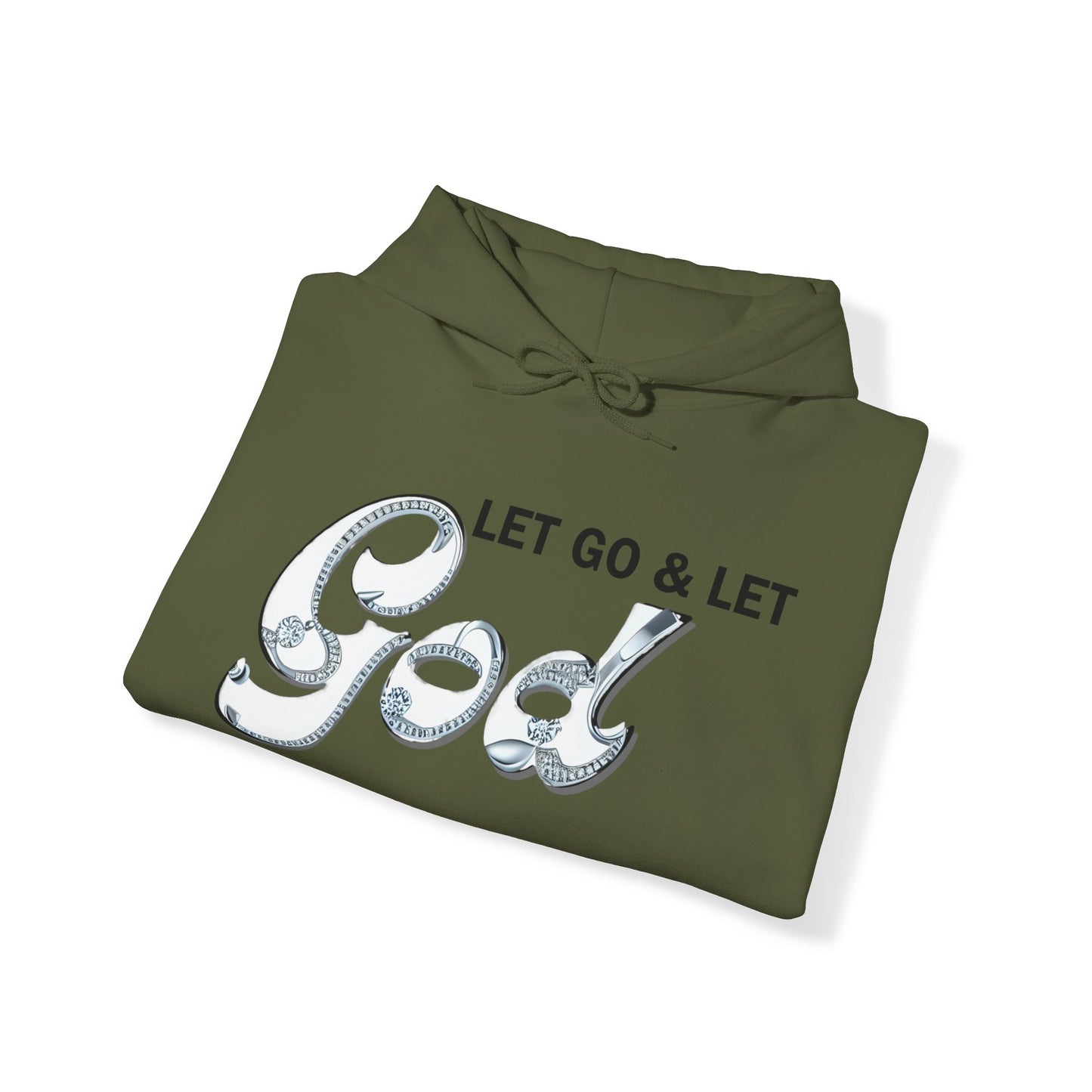 LET GO & LET GOD 2- Unisex Heavy Blend™ Hooded Sweatshirt