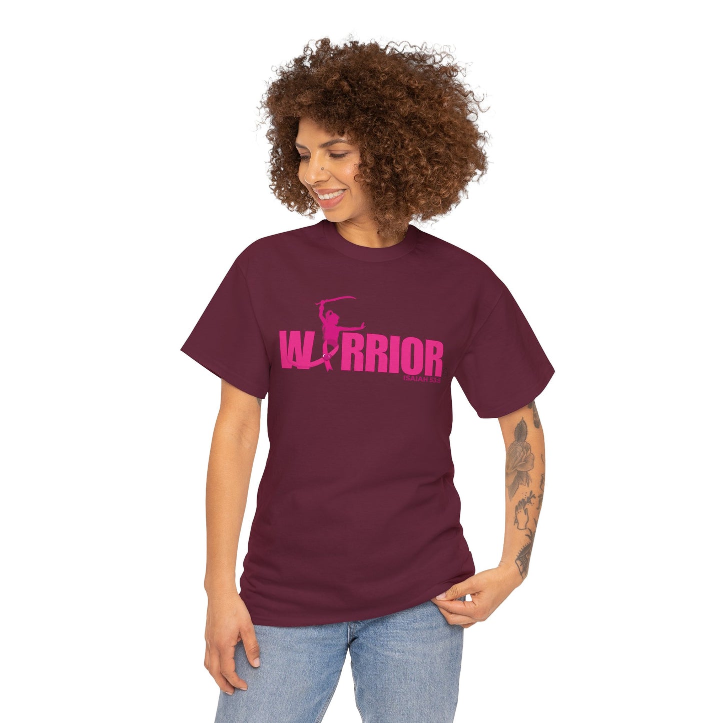 WARRIOR 1 -Unisex Heavy Cotton Tee