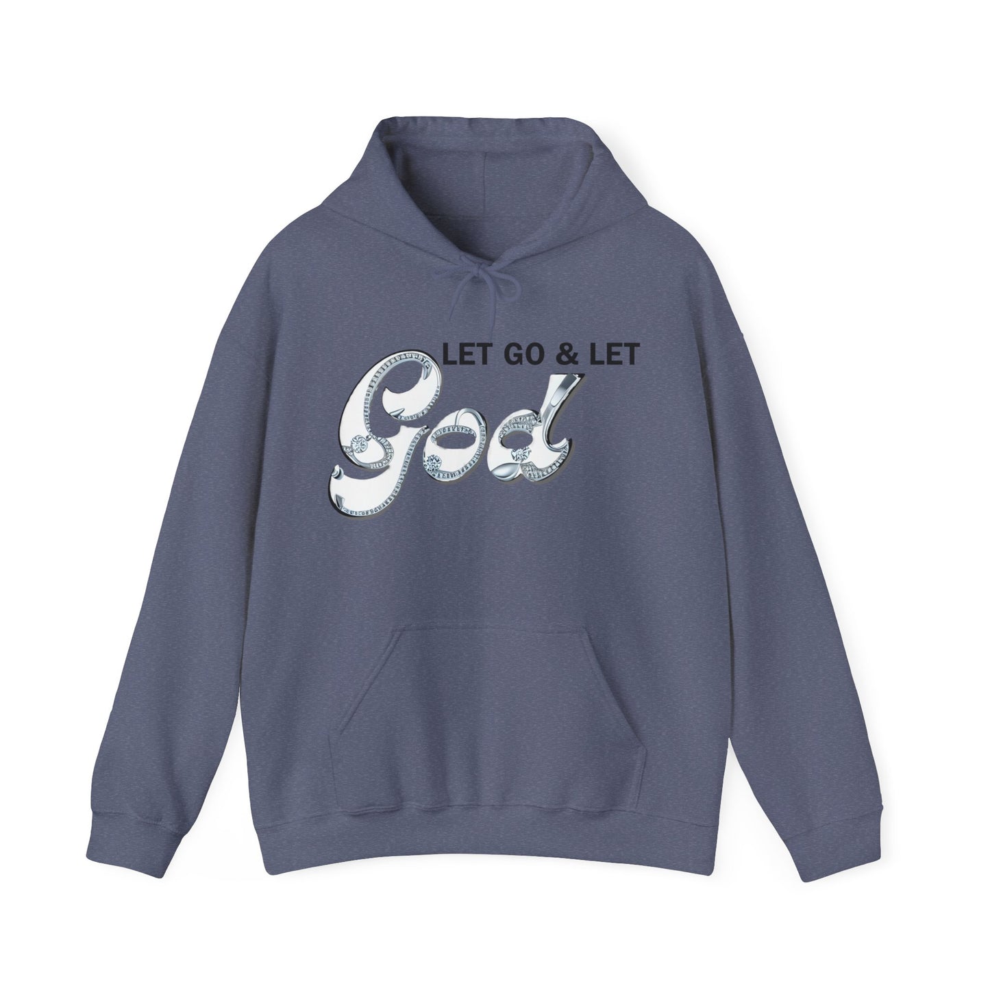 LET GO & LET GOD 2- Unisex Heavy Blend™ Hooded Sweatshirt
