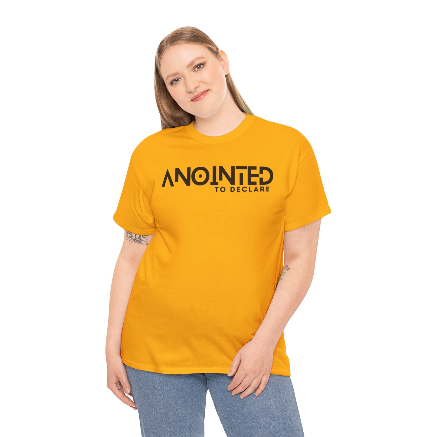 ANOINTED TO DECLARE 2- Unisex Heavy Cotton Tee