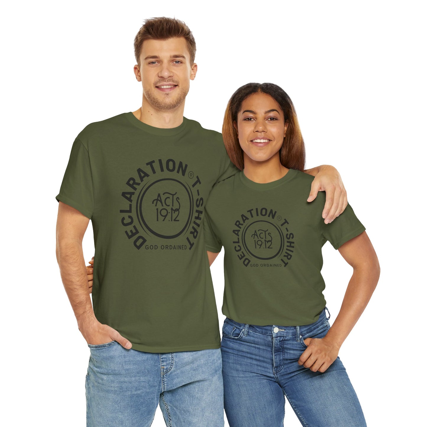 DECLARATION SHIRT - 4 Unisex Heavy Cotton Tee