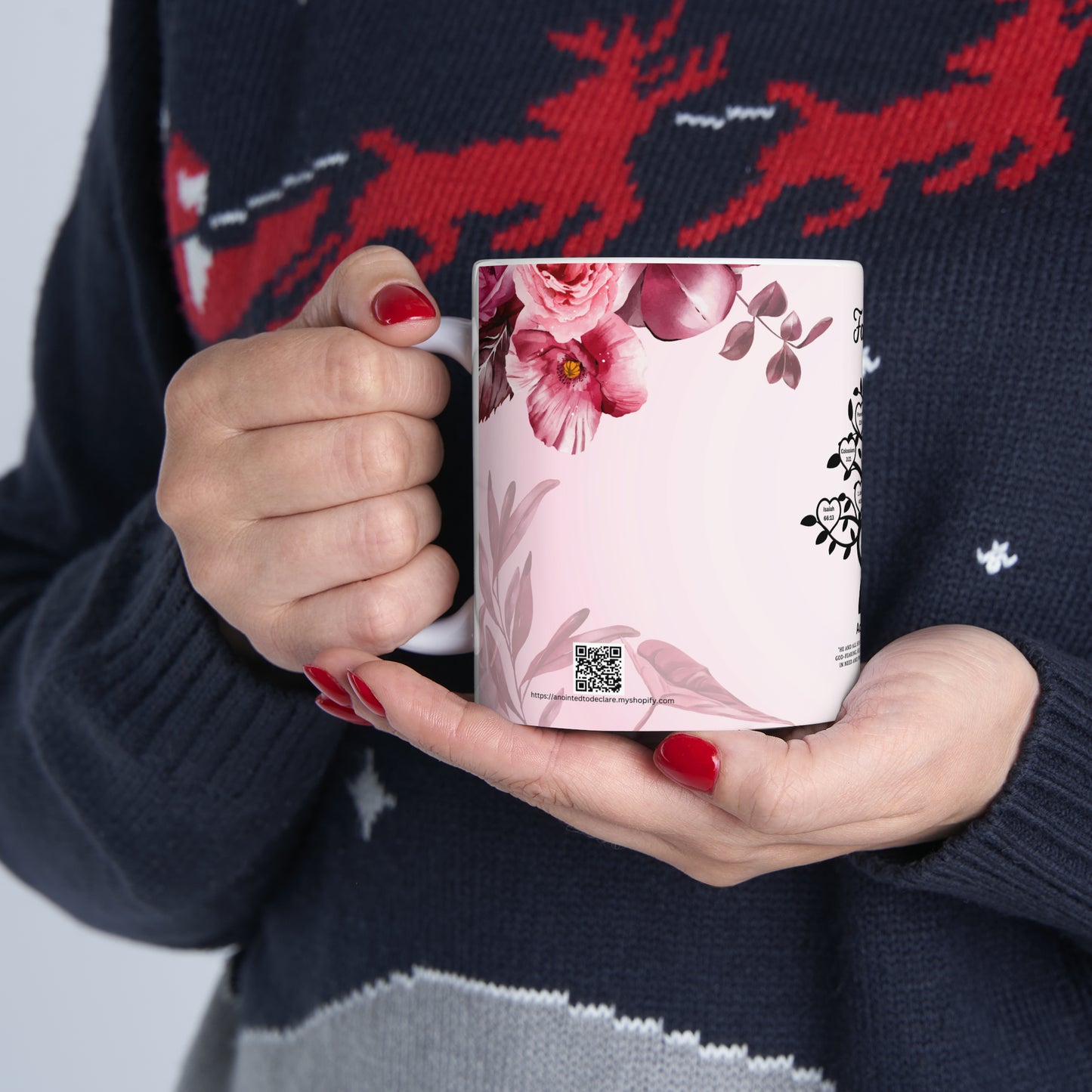 FAMILY ACTS 10:2 - Ceramic Mug, 11oz -1