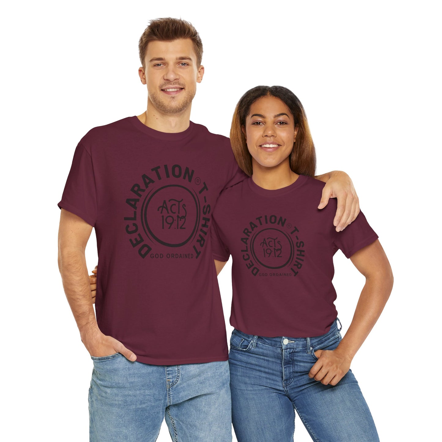 DECLARATION SHIRT - 4 Unisex Heavy Cotton Tee