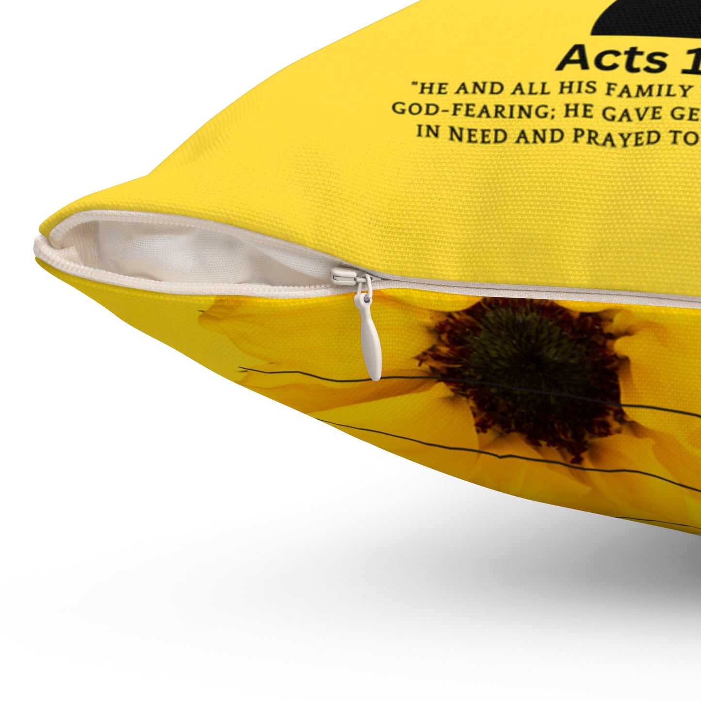 FAMILY ACTS 10:2 PRAYER PILLOW -  4
