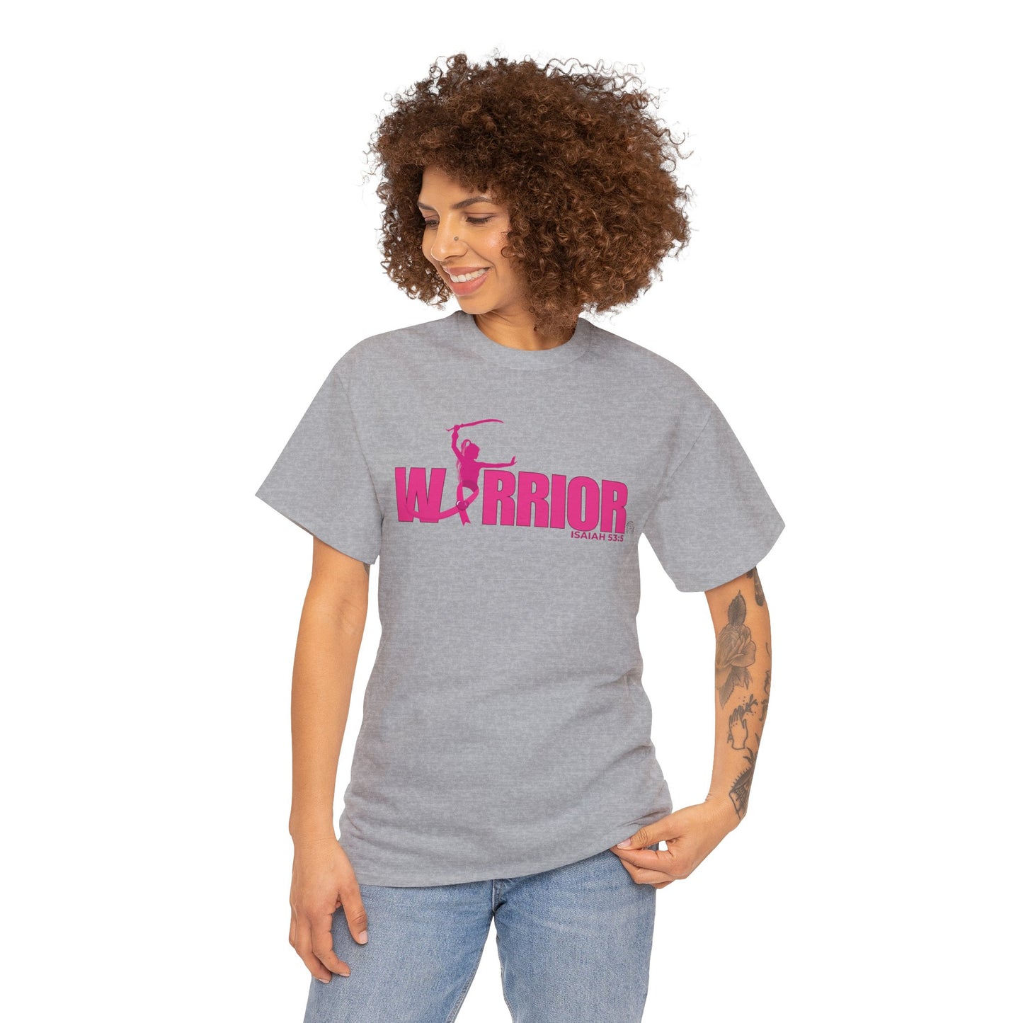 WARRIOR 1 -Unisex Heavy Cotton Tee