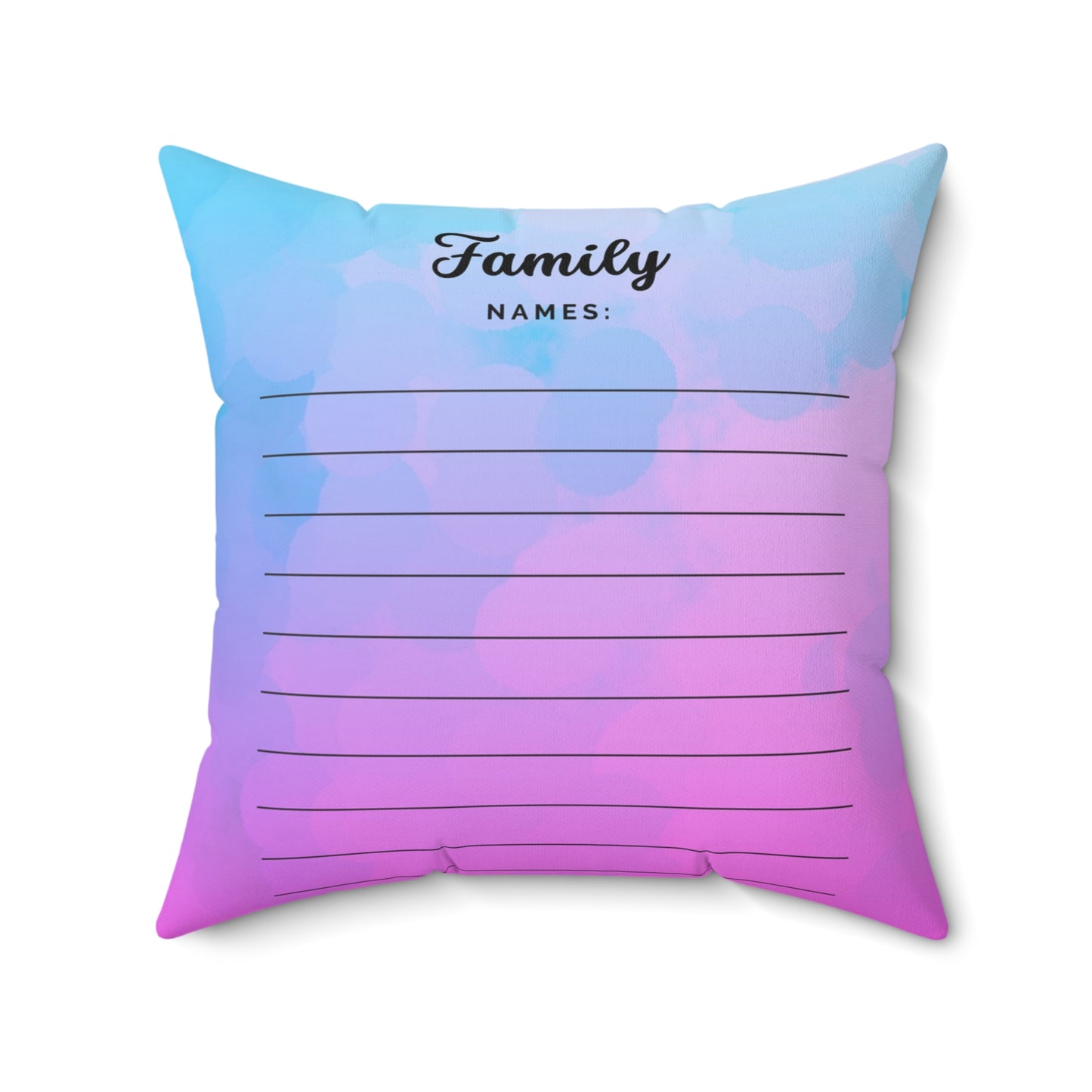 FAMILY ACTS 10:2 PRAYER PILLOW - 6